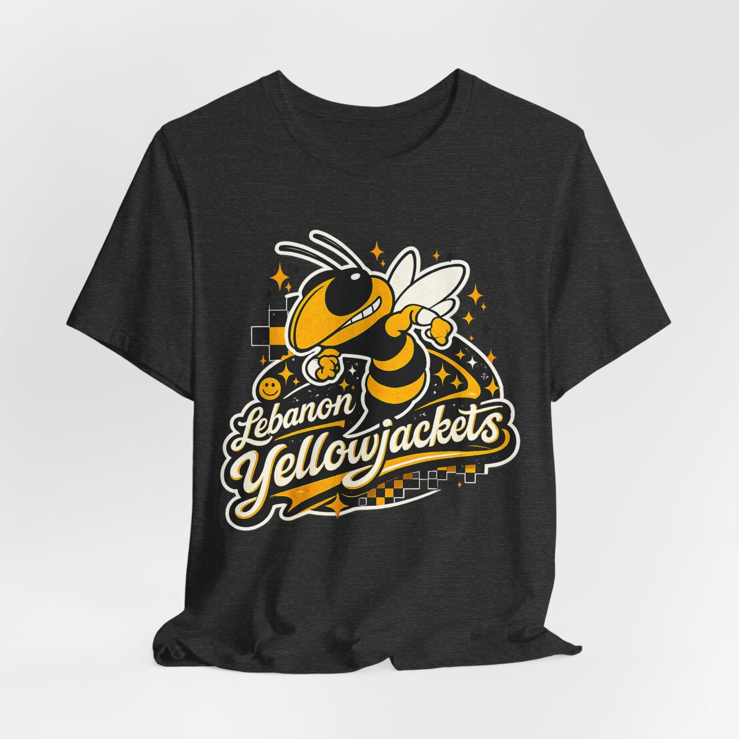 Lebanon Yellowjackets Mascot T-Shirt — Youth & Fan Spirit Tee
