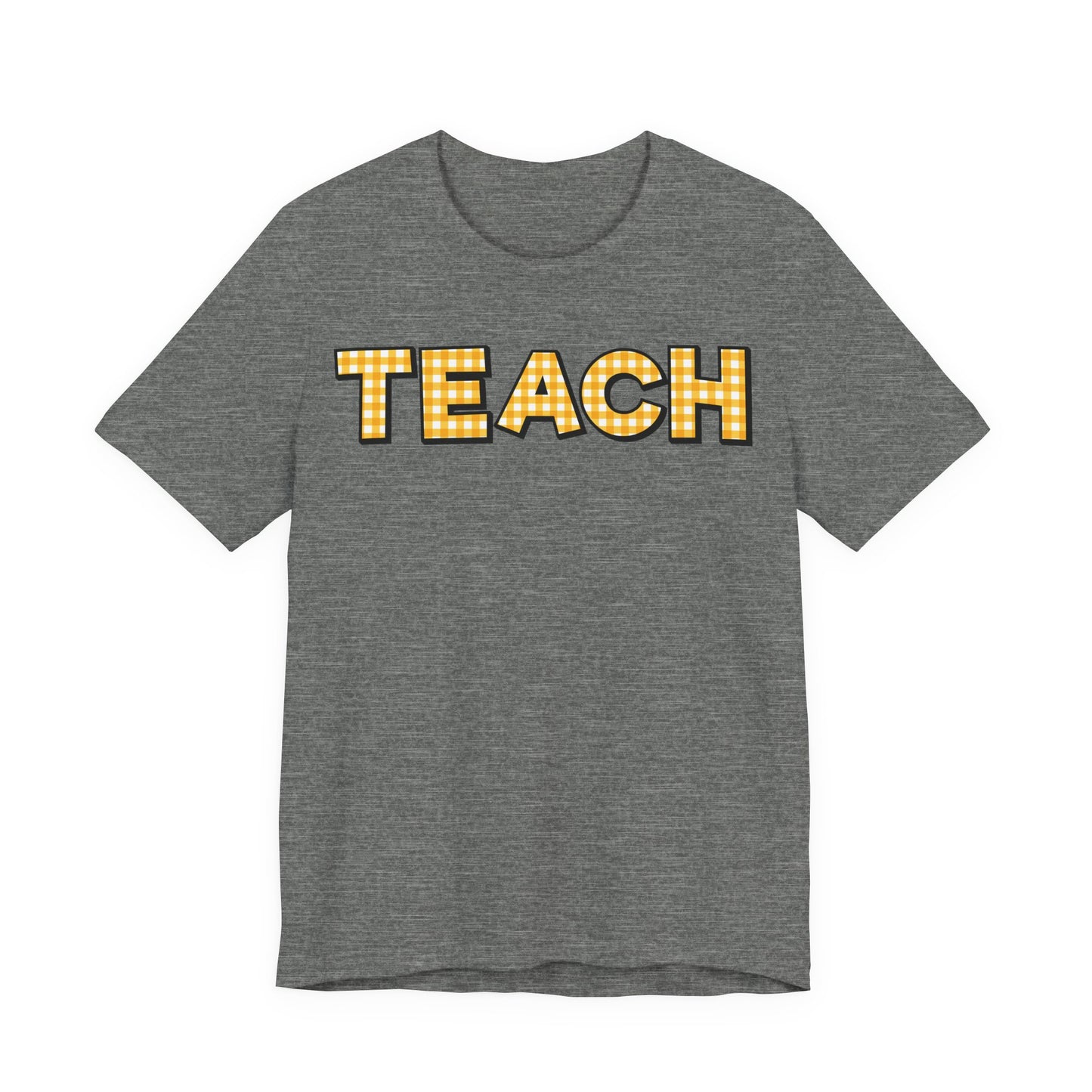 Teach Marquee T-Shirt — Retro Broadway Style Teacher Tee