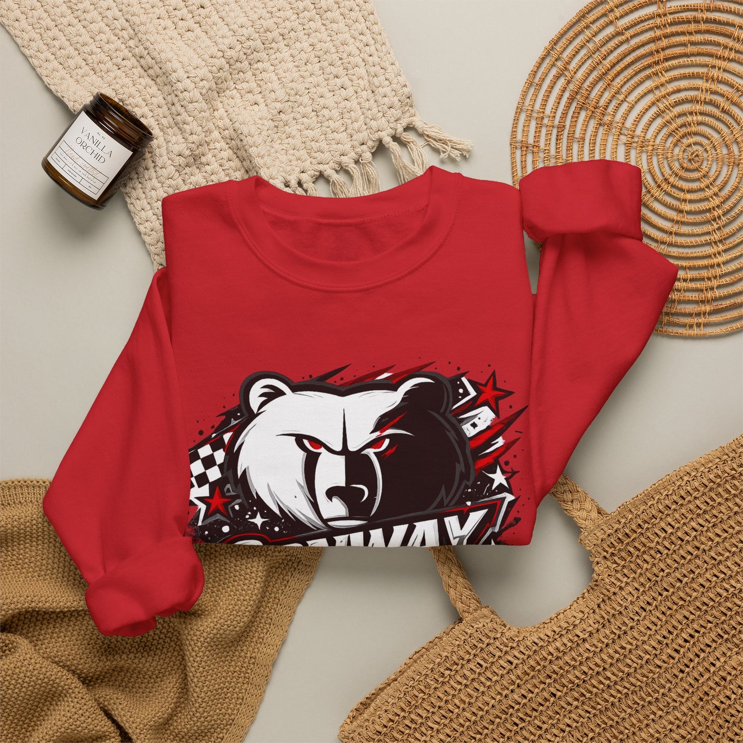 Conway Bears Crewneck Sweatshirt – Bold Mascot Graphic