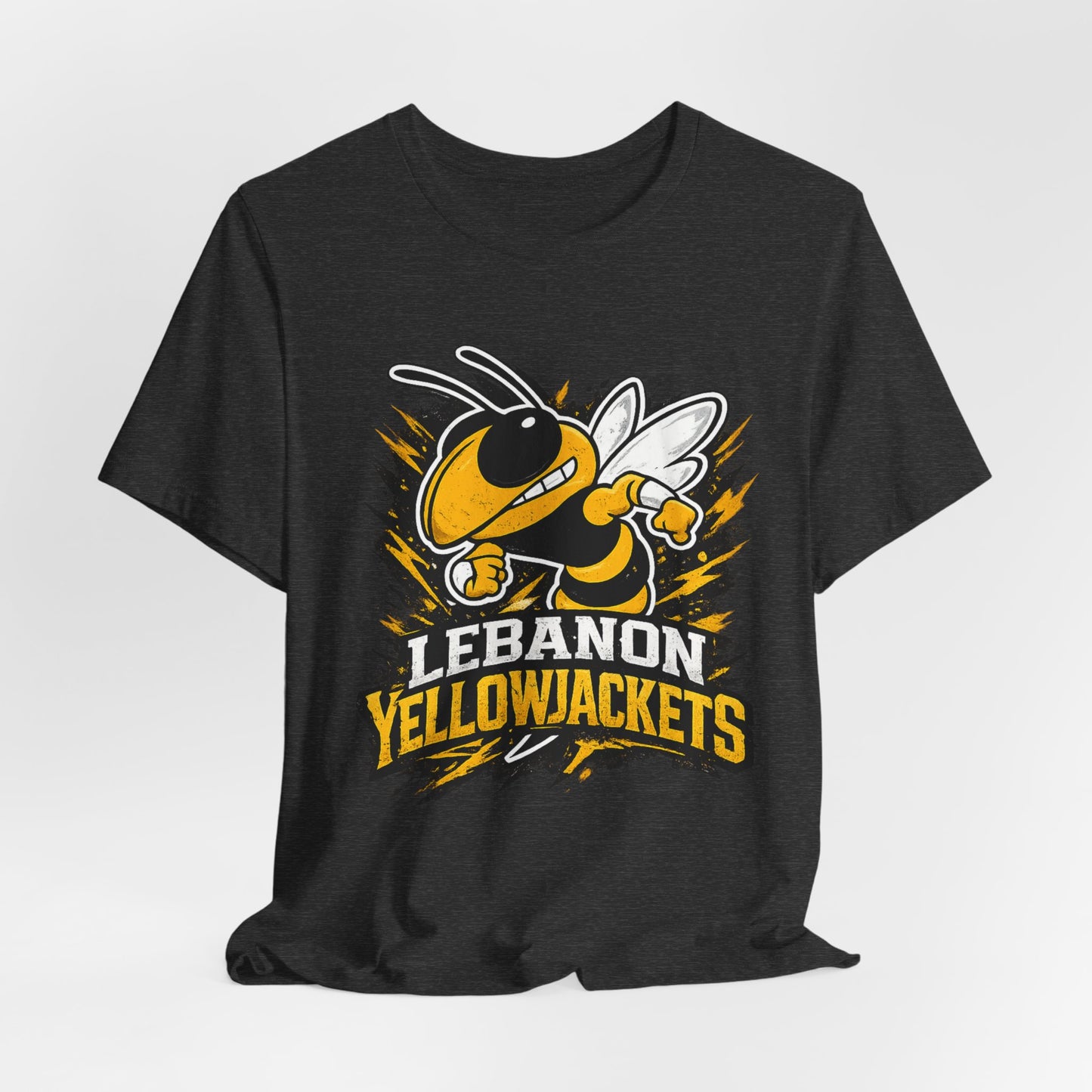 Lebanon Yellowjackets Mascot T-Shirt — School Spirit Tee