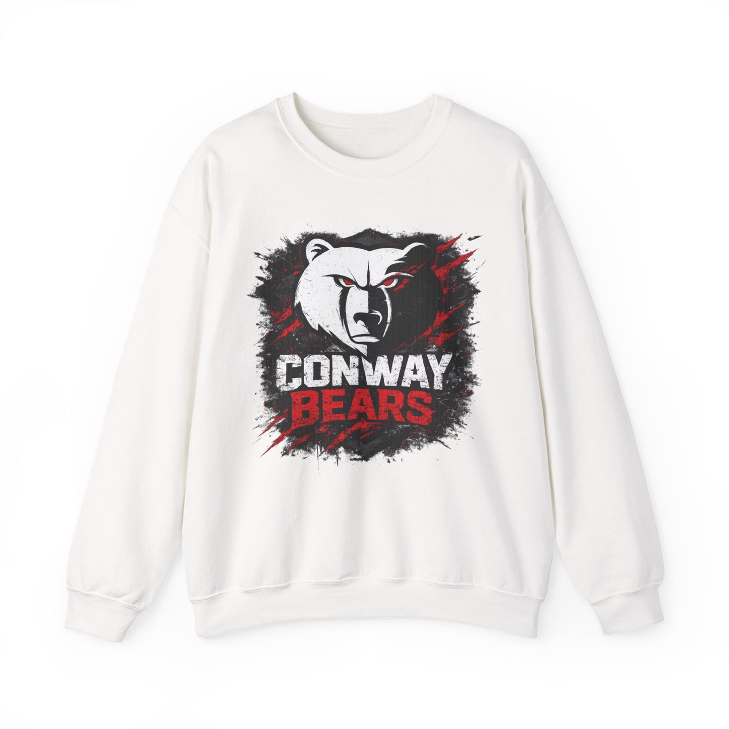Conway Bears Crewneck Sweatshirt — Athletic Mascot Pullover