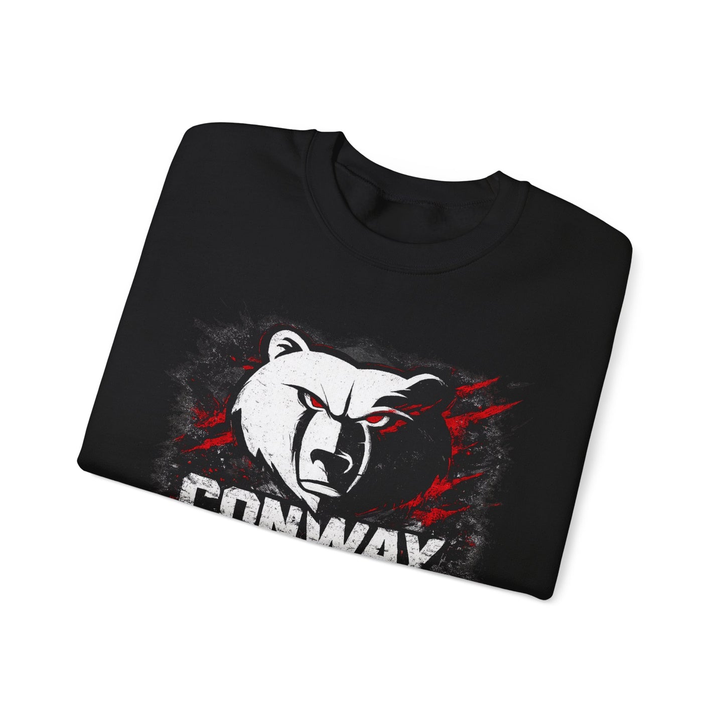 Conway Bears Crewneck Sweatshirt — Athletic Mascot Pullover
