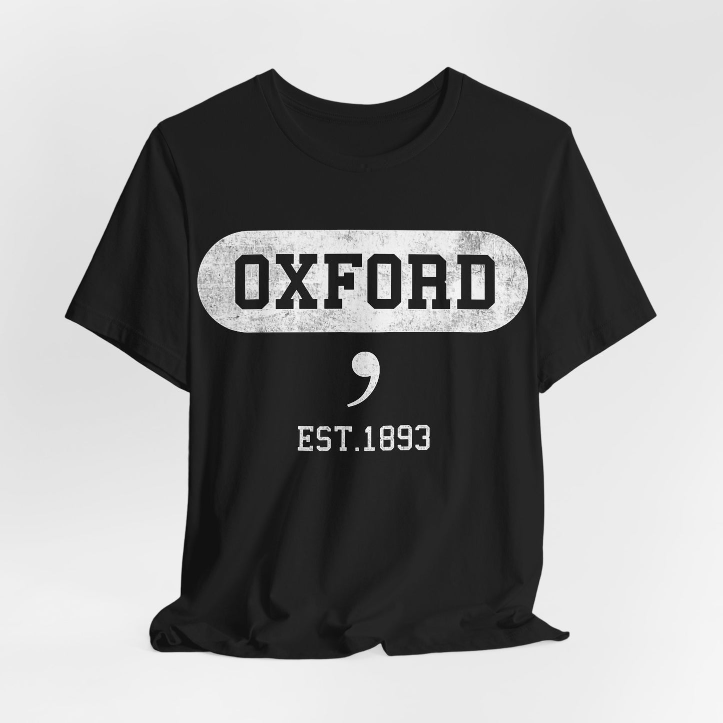 Oxford EST. 1893 Vintage Logo T-Shirt