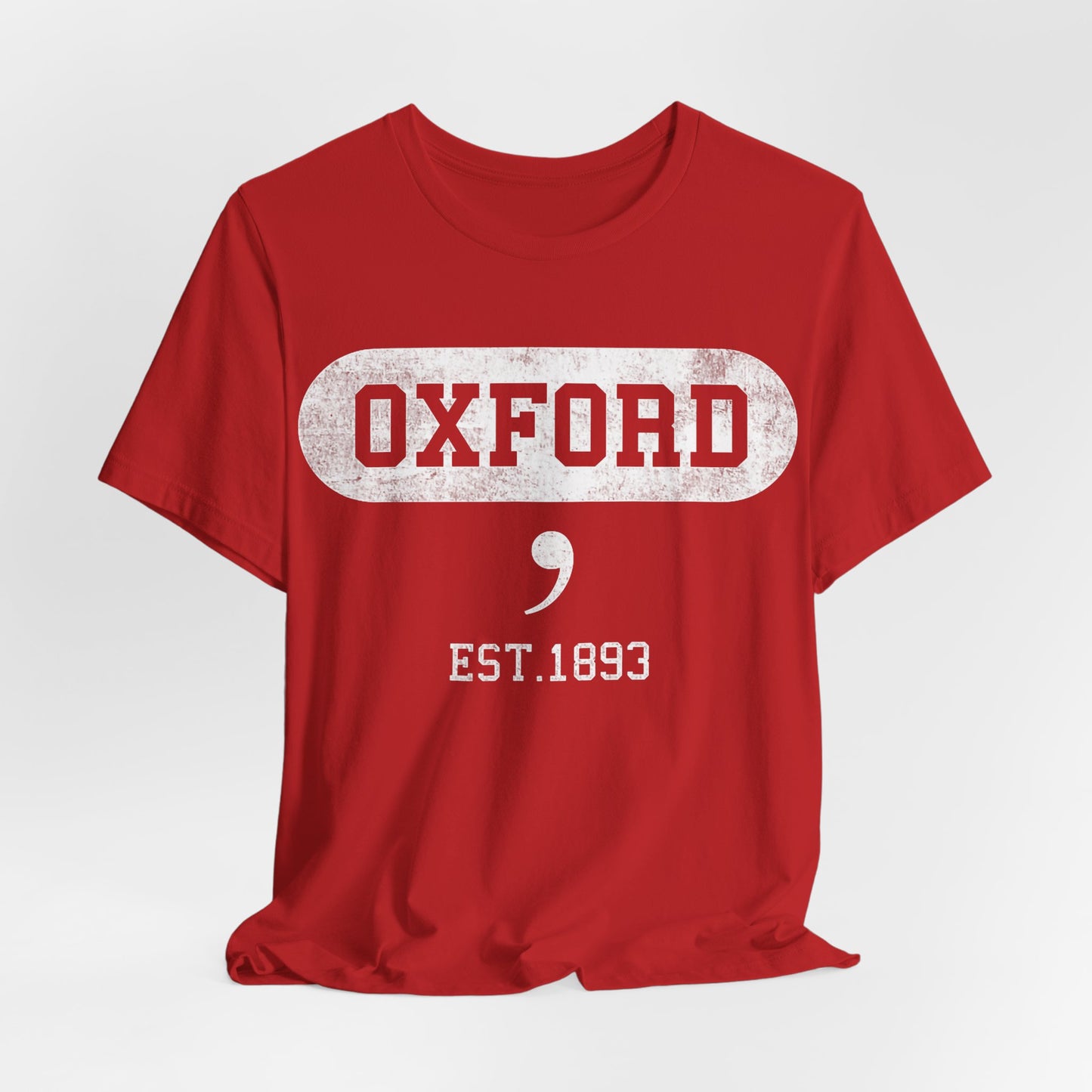 Oxford EST. 1893 Vintage Logo T-Shirt