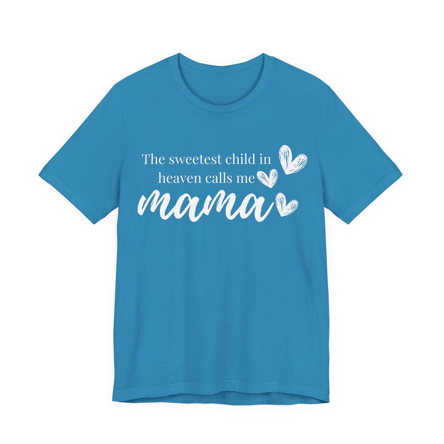 Mama Heart Tee — "mama" Script Mother's Day Pink Shirt