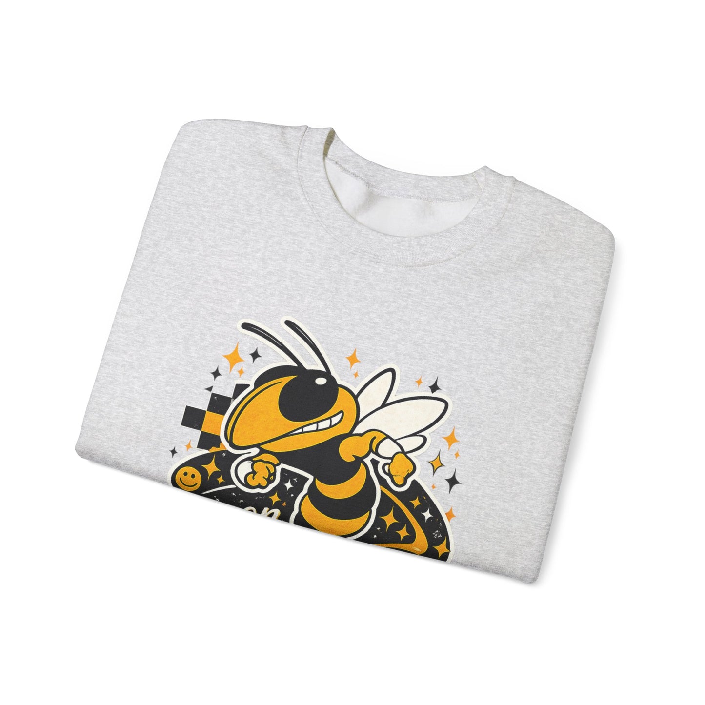 Lebanon Yellowjackets Crewneck Sweatshirt — Retro Mascot School Spirit
