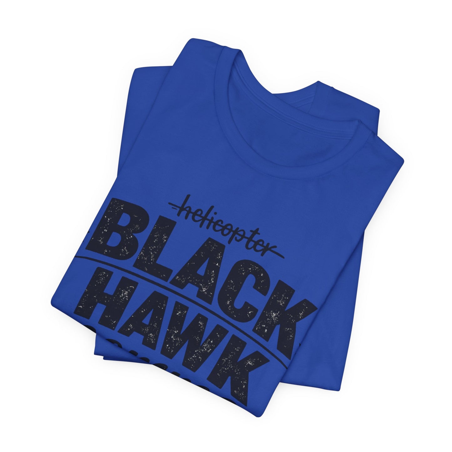 Black Hawk Momma Tee — 'Black Hawk Momma Here' Military Helicopter Mom Shirt