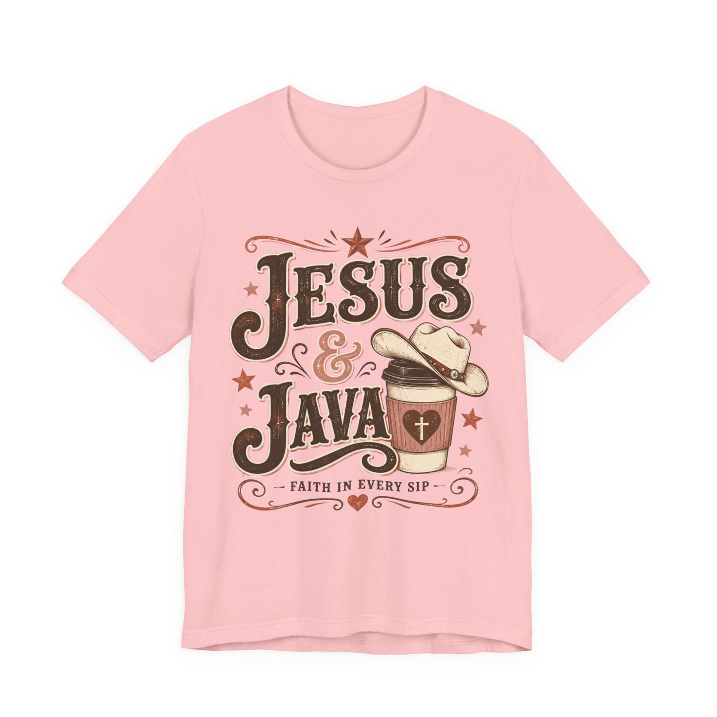 Jesus & Java Tee — Faith In Every Sip Christian Coffee T-Shirt