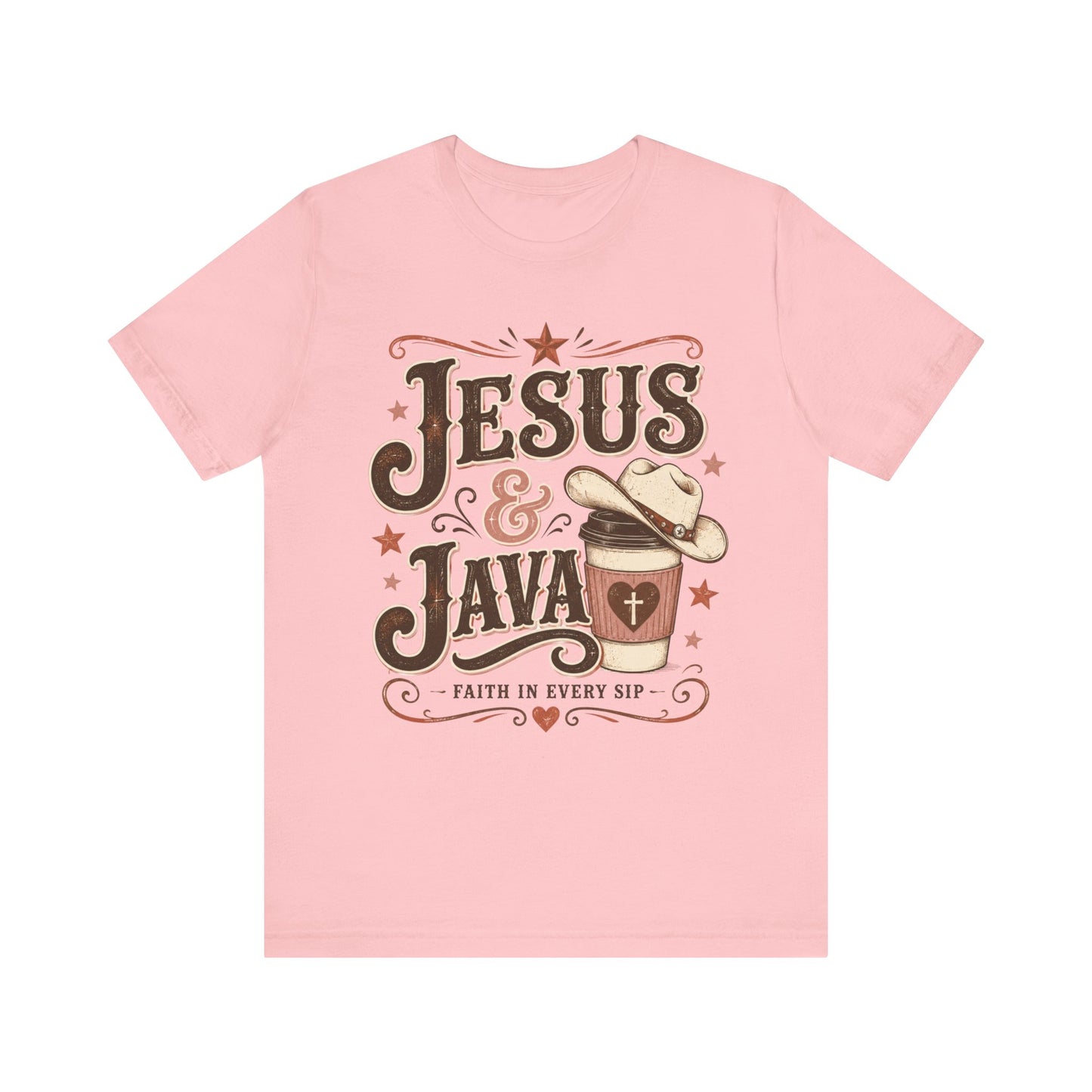 Jesus & Java Tee — Faith In Every Sip Christian Coffee T-Shirt