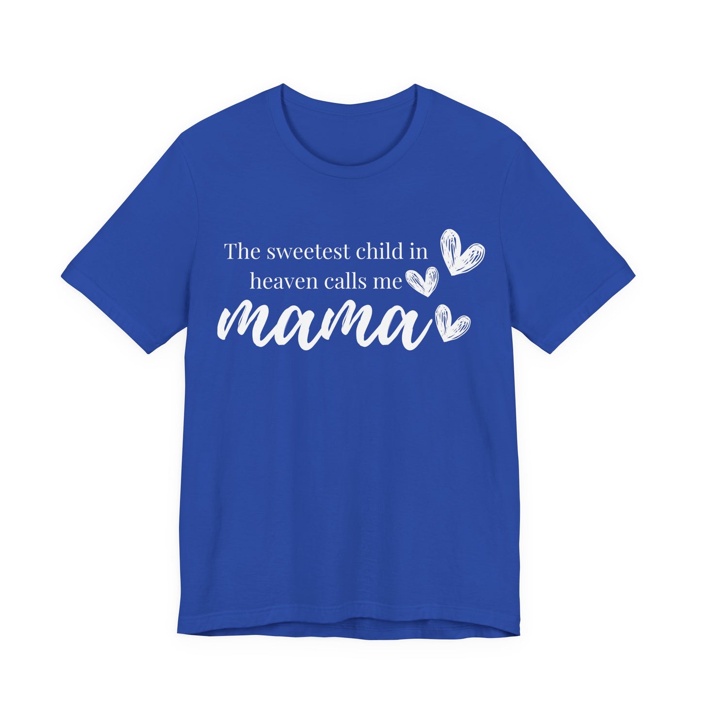 Mama Heart Tee — "mama" Script Mother's Day Pink Shirt