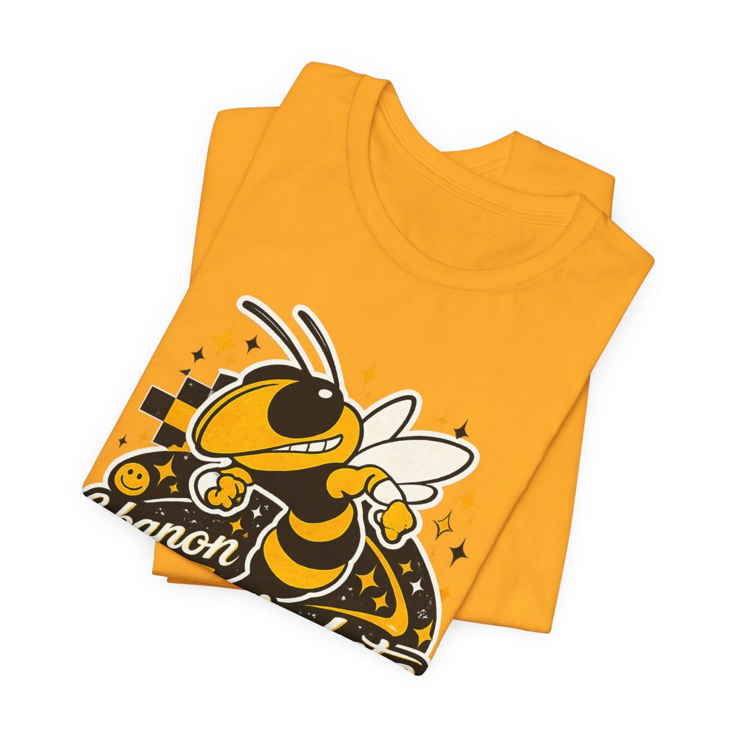 Lebanon Yellowjackets Mascot T-Shirt — Youth & Fan Spirit Tee
