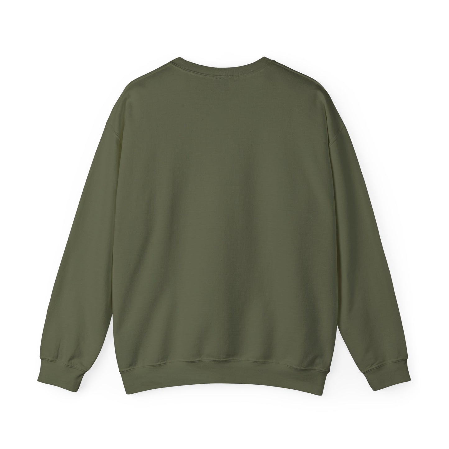 Fall Crewneck Sweatshirt — "Just a Girl Who Loves Fall" Pumpkin & Cozy Drinks Design