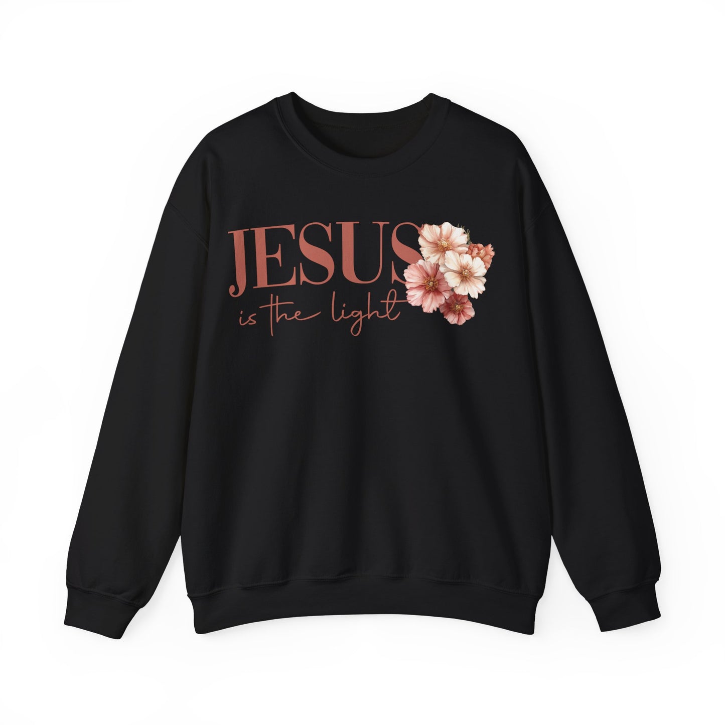 Jesus Is The Light Crewneck Sweatshirt