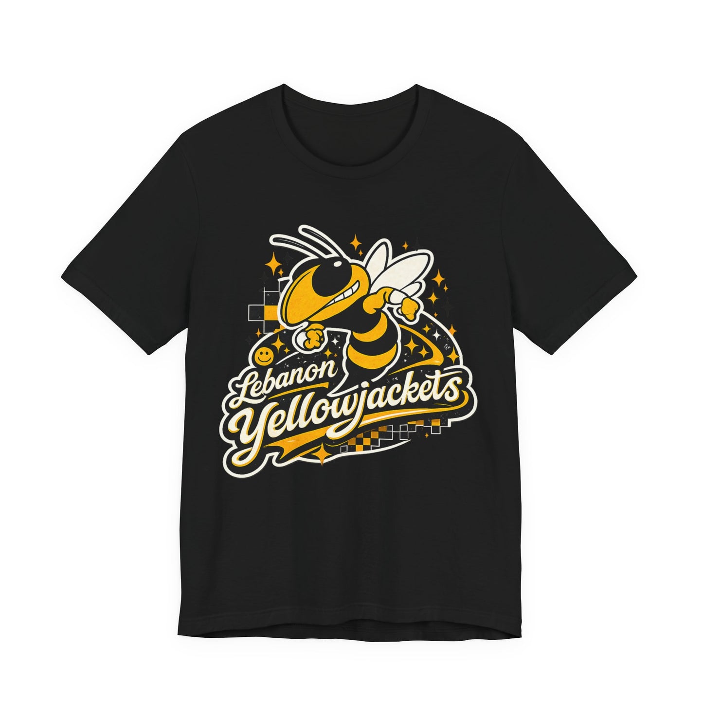 Lebanon Yellowjackets Mascot T-Shirt — Youth & Fan Spirit Tee