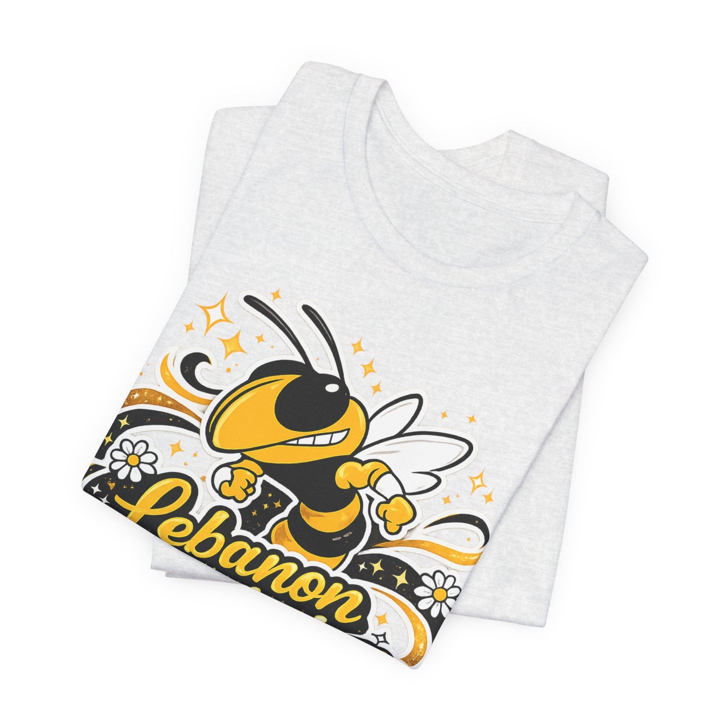 Lebanon Yellowjackets Mascot T-Shirt — Vintage School Spirit Tee