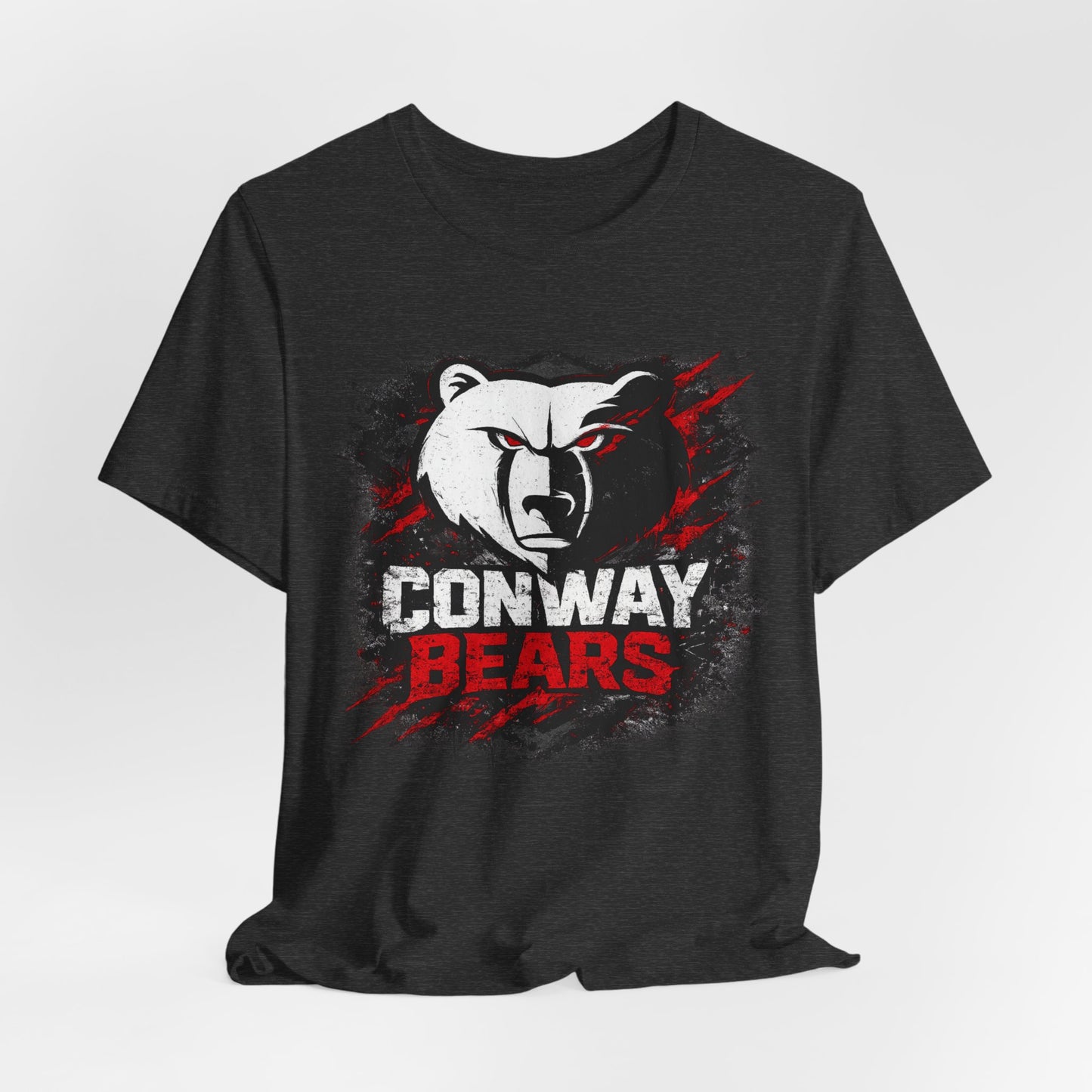 Conway Bears Graphic Tee — Fierce Bear Mascot Shirt