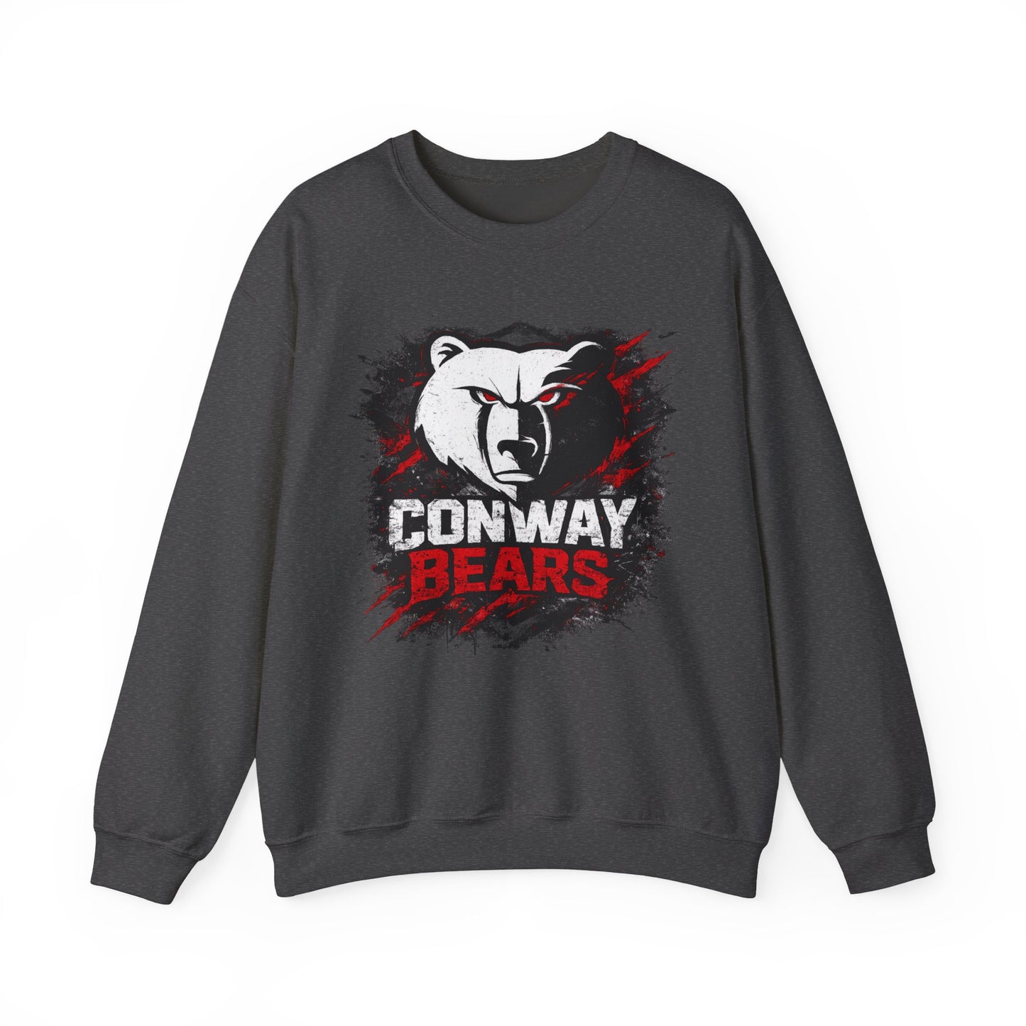 Conway Bears Crewneck Sweatshirt — Athletic Mascot Pullover
