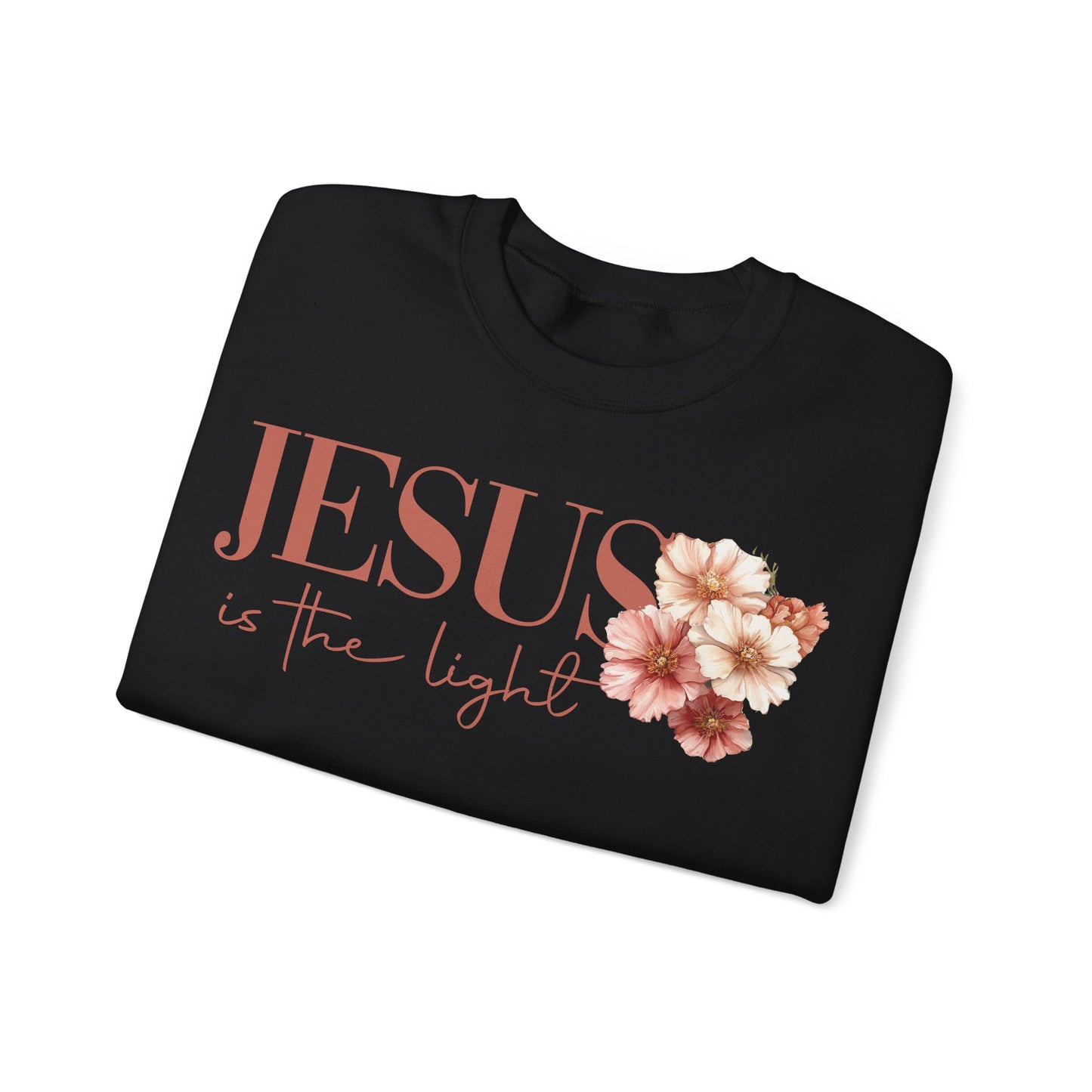 Jesus Is The Light Crewneck Sweatshirt