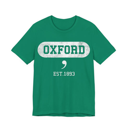 Oxford EST. 1893 Vintage Logo T-Shirt