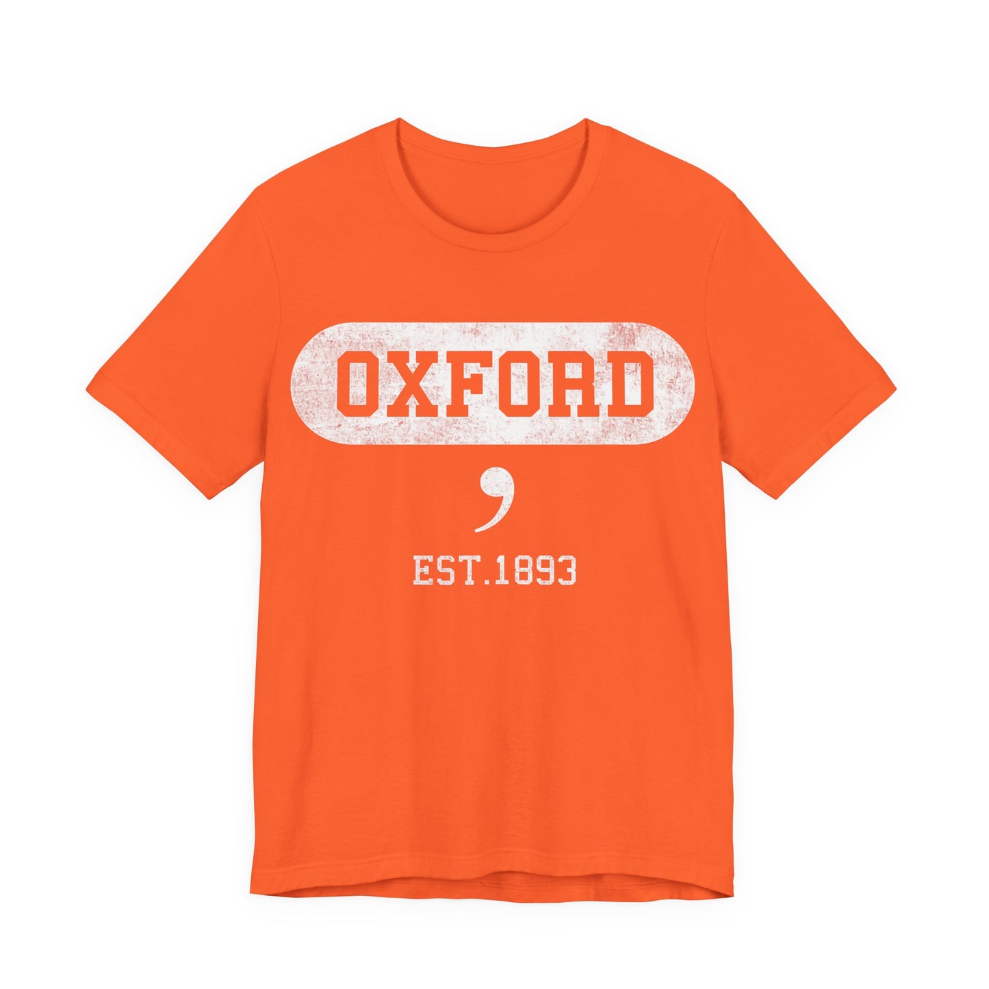 Oxford EST. 1893 Vintage Logo T-Shirt