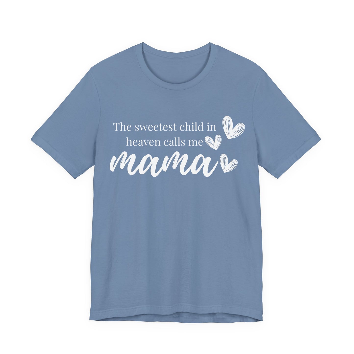 Mama Heart Tee — "mama" Script Mother's Day Pink Shirt