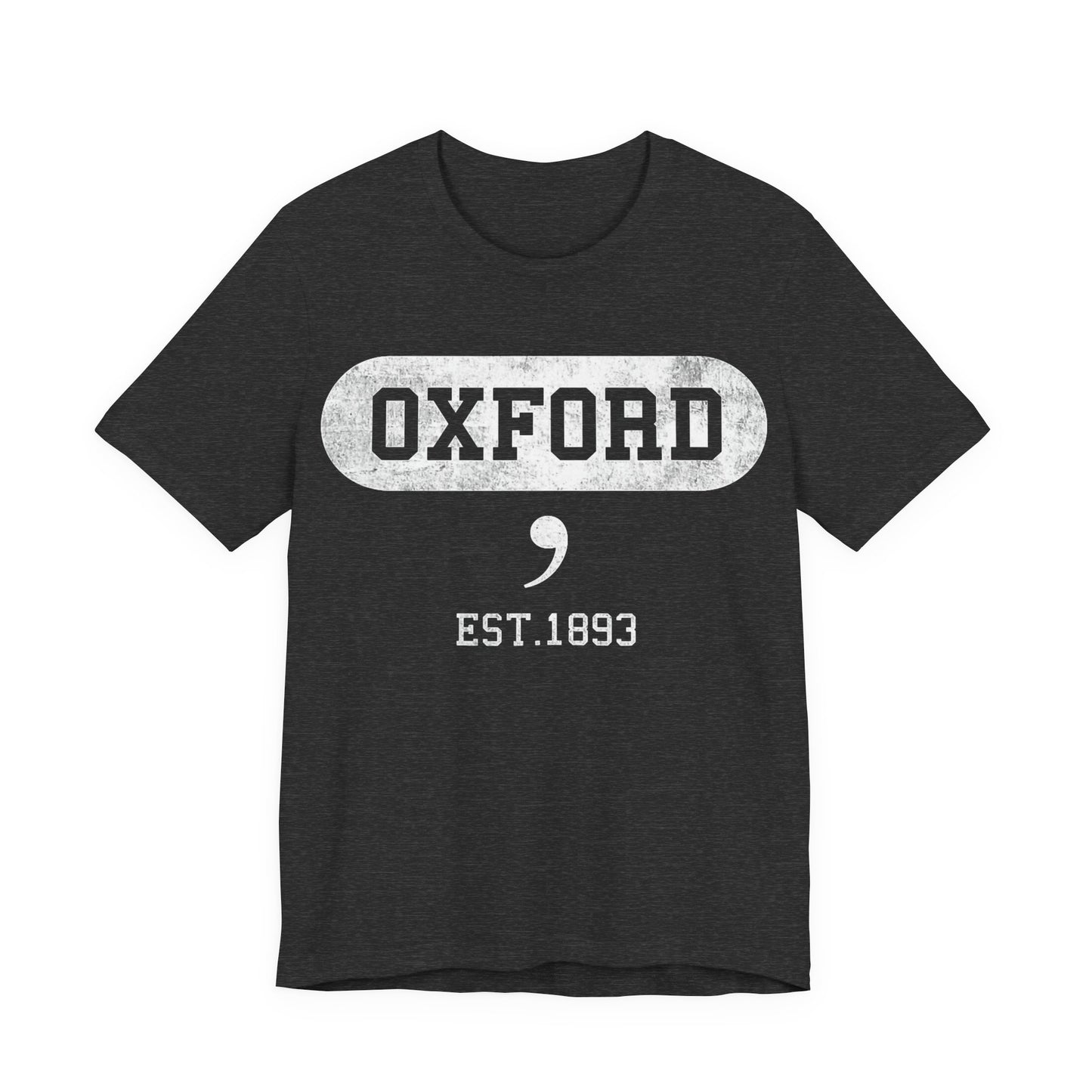 Oxford EST. 1893 Vintage Logo T-Shirt