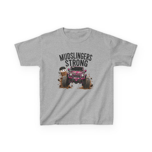 Copy of Mudslngers Strong Kids Tee – Off-Road Truck Dirt Splash Shirt