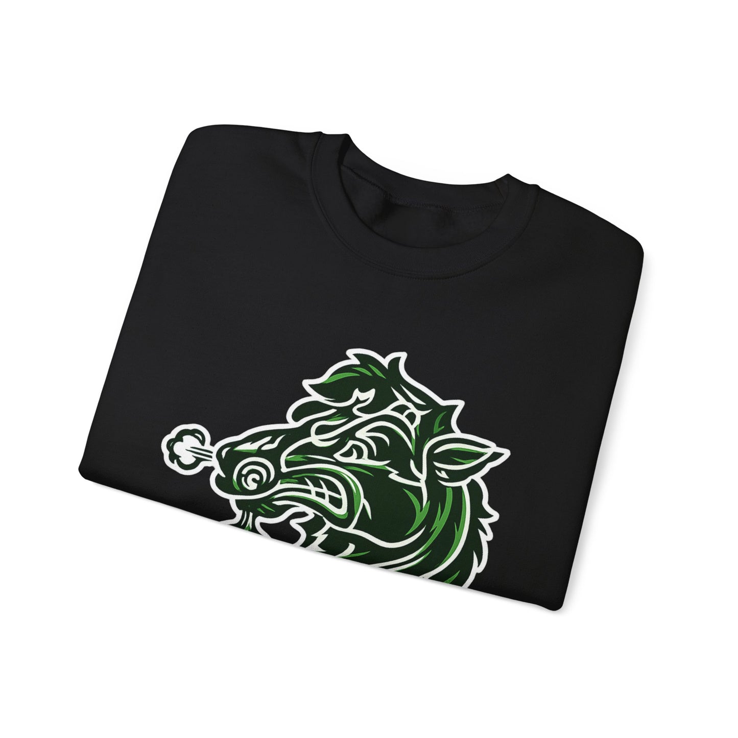 JEB Buckskins Crewneck Sweatshirt – Wild Boar Mascot Graphic