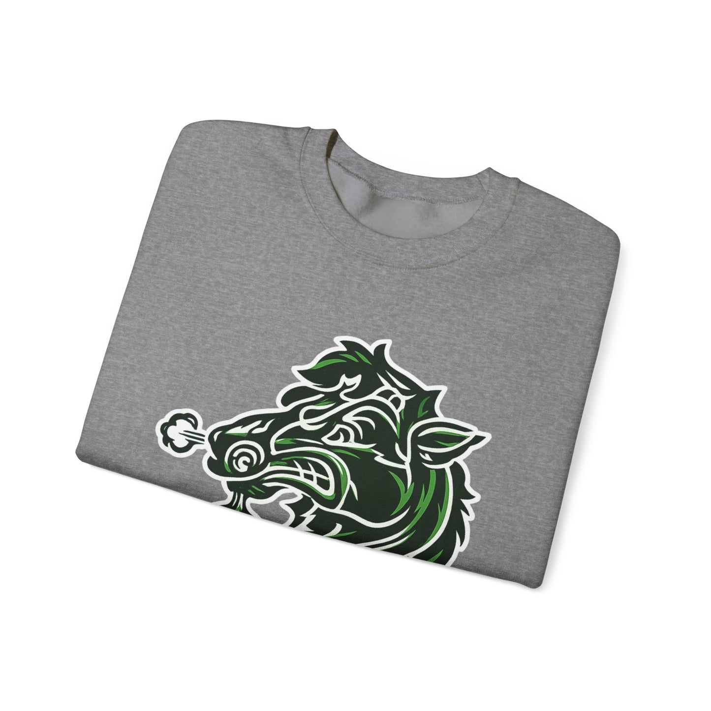 JEB Buckskins Crewneck Sweatshirt – Wild Boar Mascot Graphic