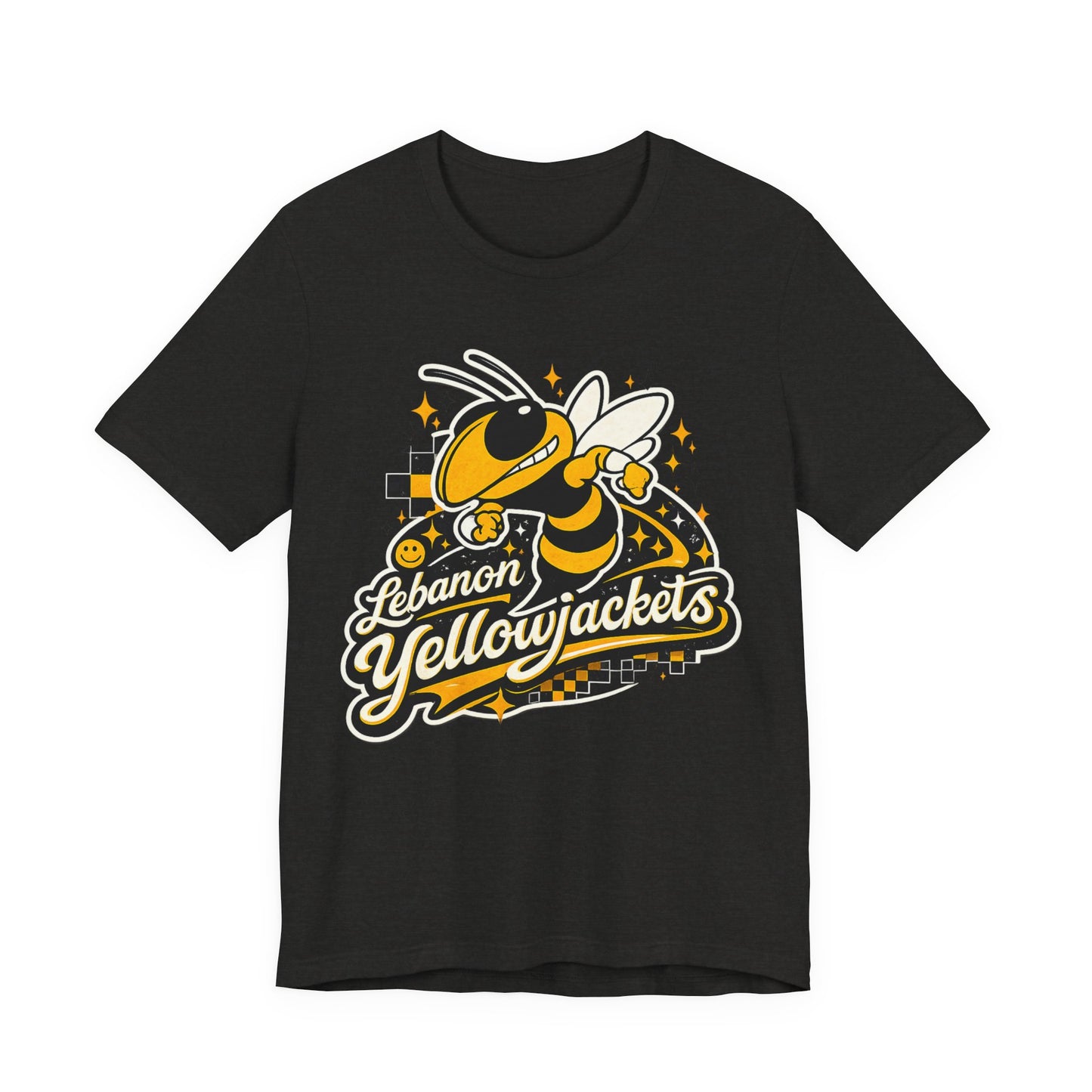 Lebanon Yellowjackets Mascot T-Shirt — Youth & Fan Spirit Tee