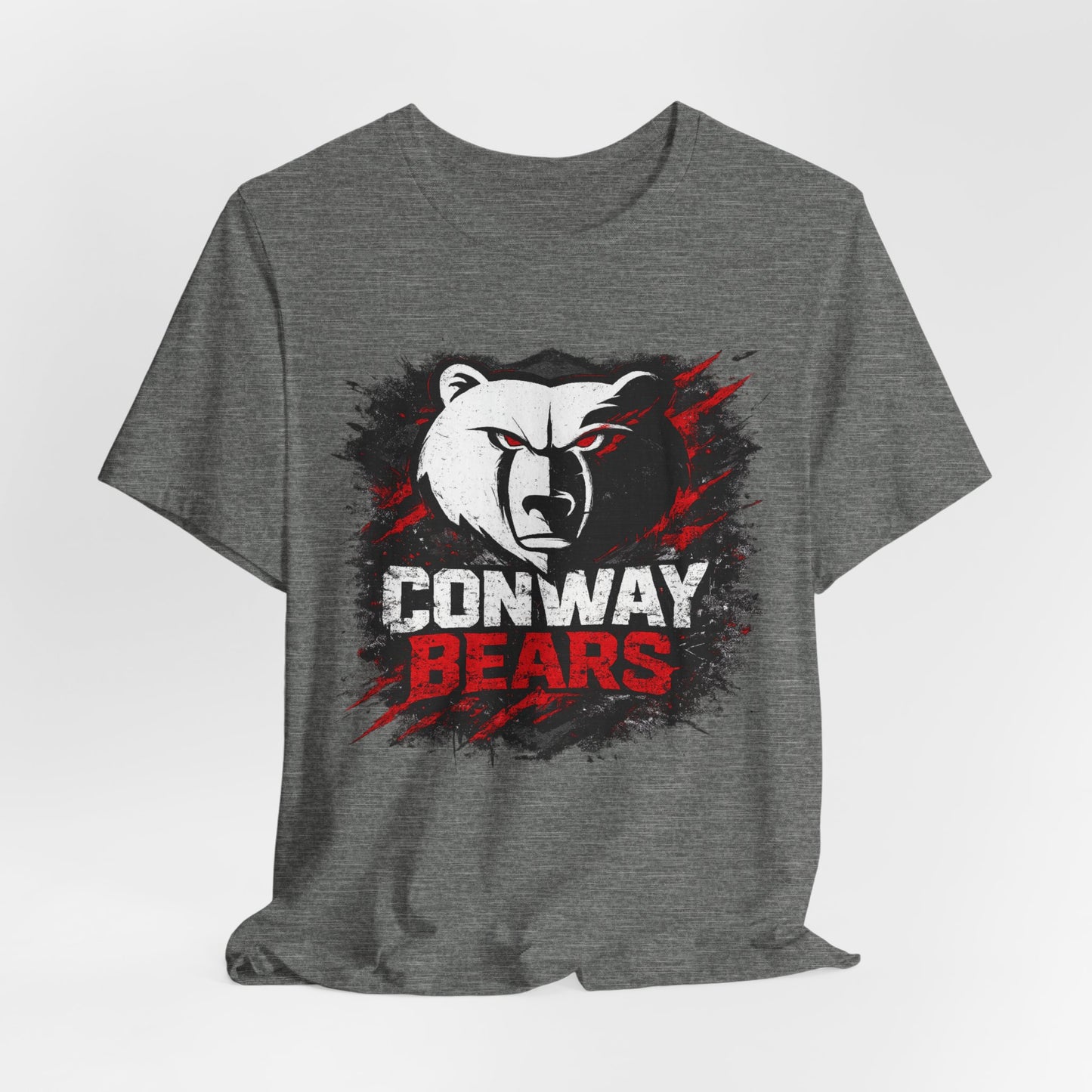 Conway Bears Graphic Tee — Fierce Bear Mascot Shirt