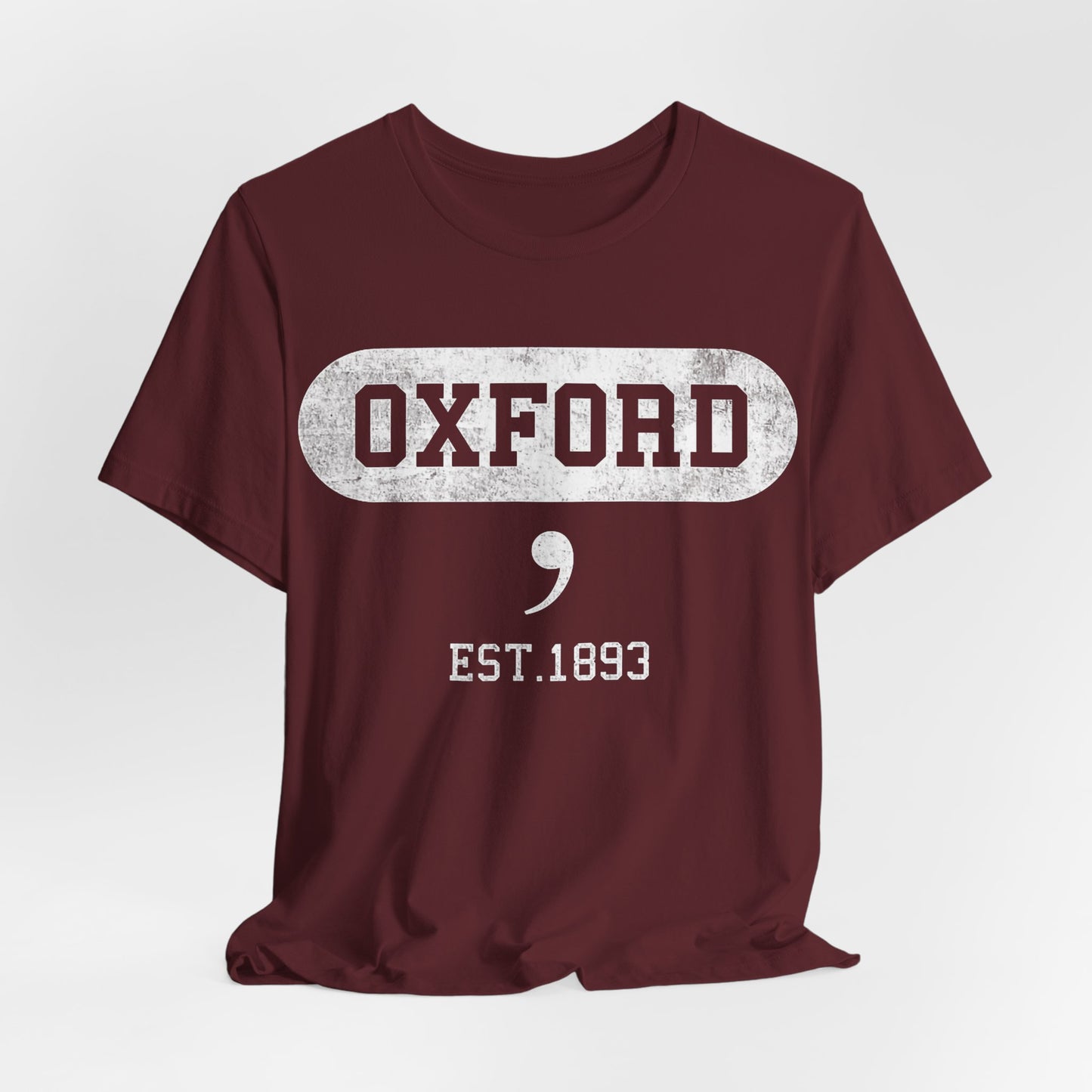 Oxford EST. 1893 Vintage Logo T-Shirt