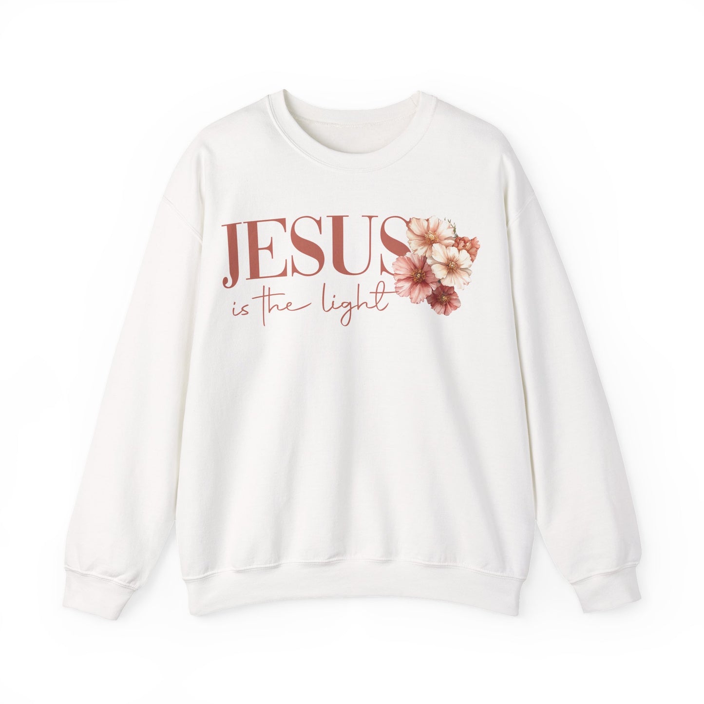 Jesus Is The Light Crewneck Sweatshirt