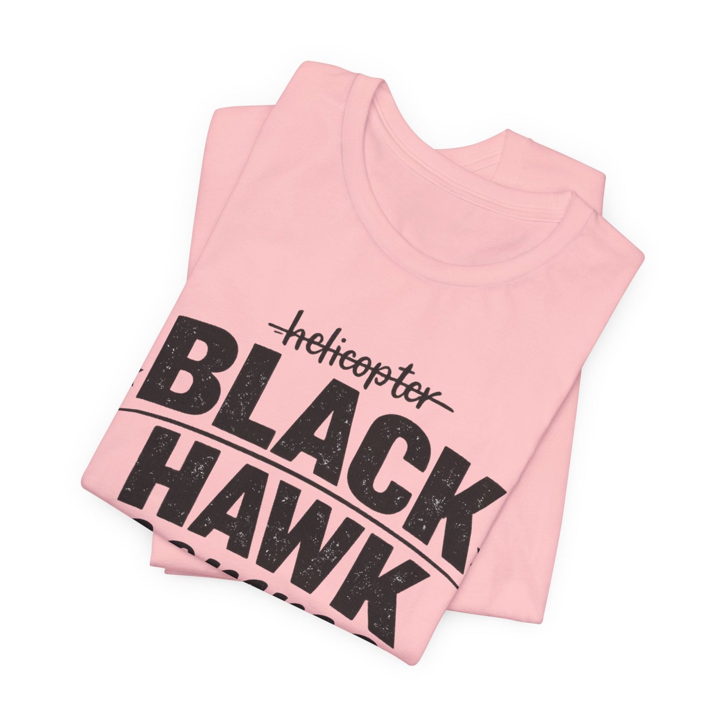 Black Hawk Momma Tee — 'Black Hawk Momma Here' Military Helicopter Mom Shirt