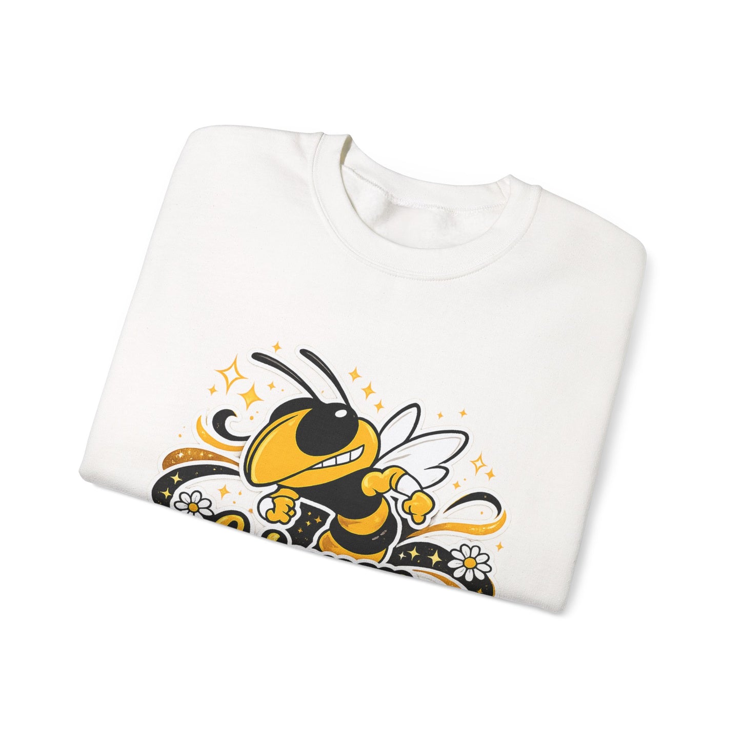 Lebanon Yellowjackets Crewneck Sweatshirt — Retro Mascot School Spirit Pullover