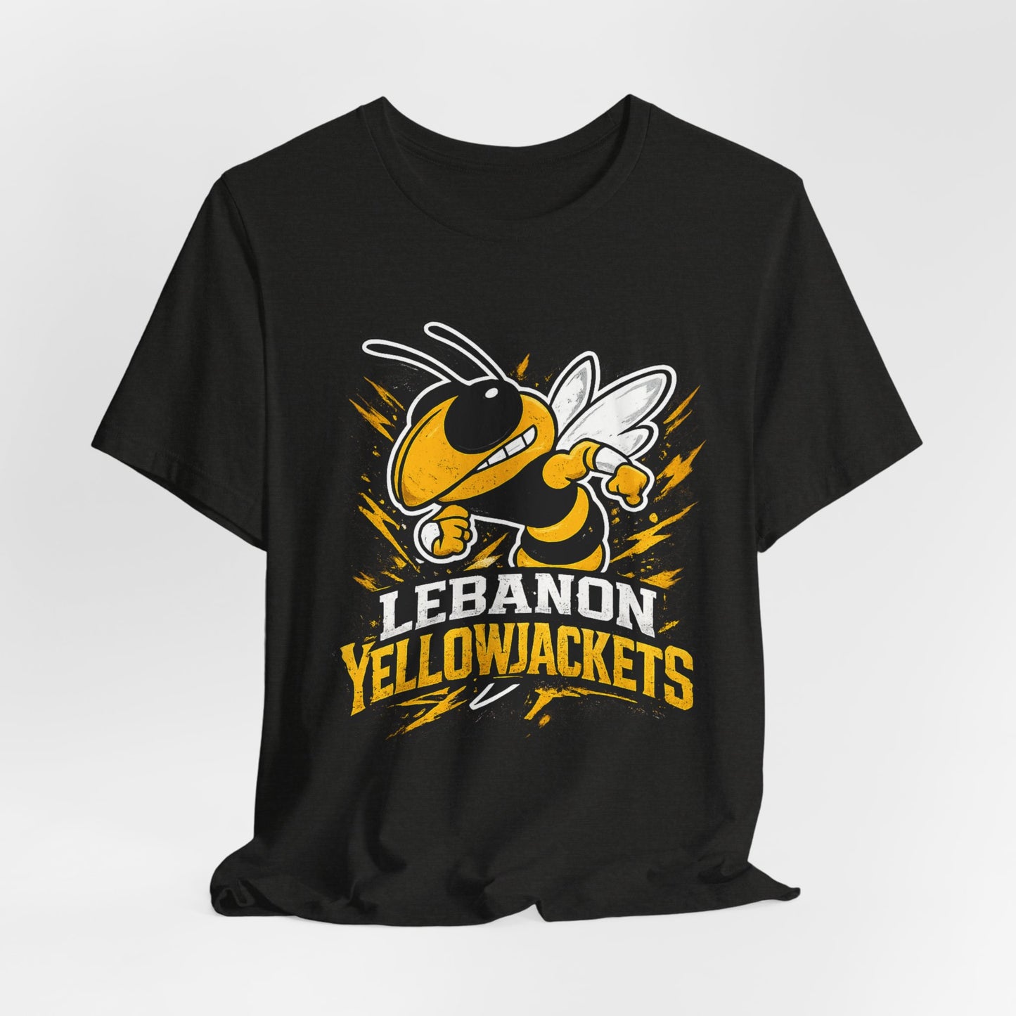 Lebanon Yellowjackets Mascot T-Shirt — School Spirit Tee