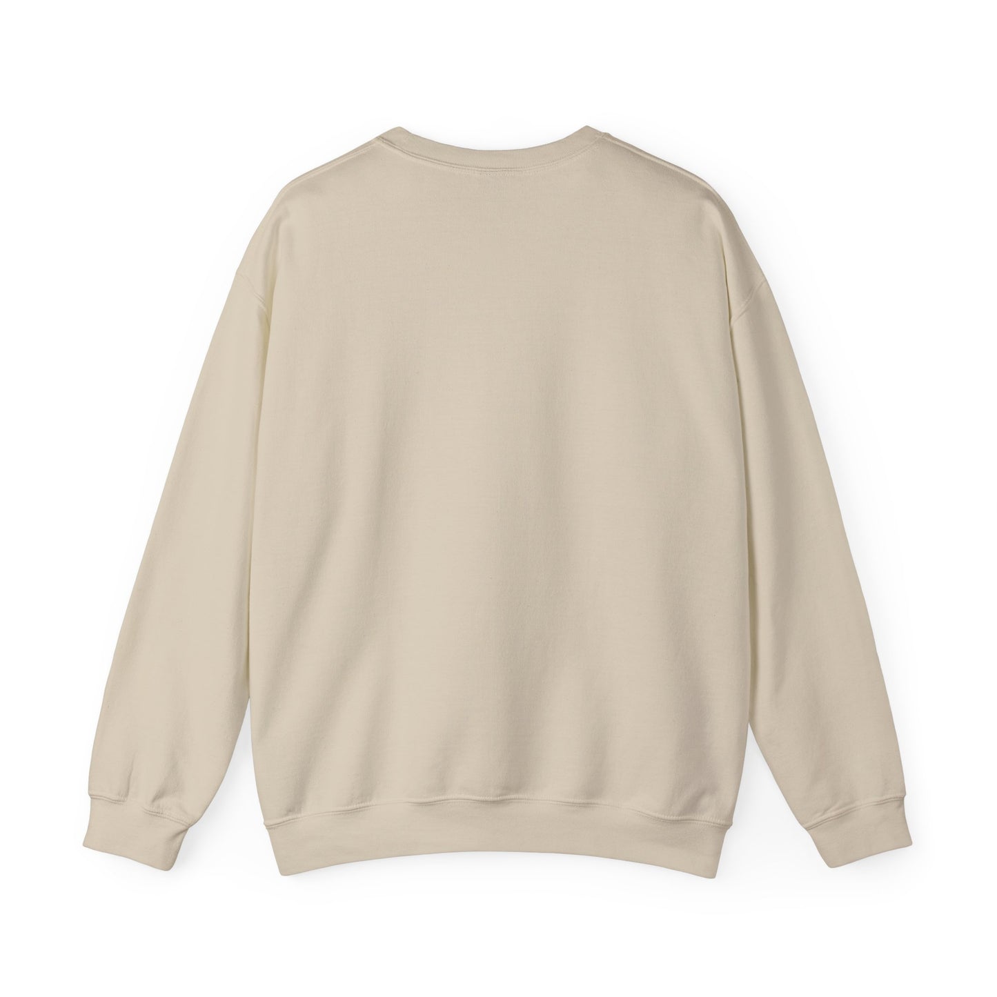 Fall Crewneck Sweatshirt — "Just a Girl Who Loves Fall" Pumpkin & Cozy Drinks Design