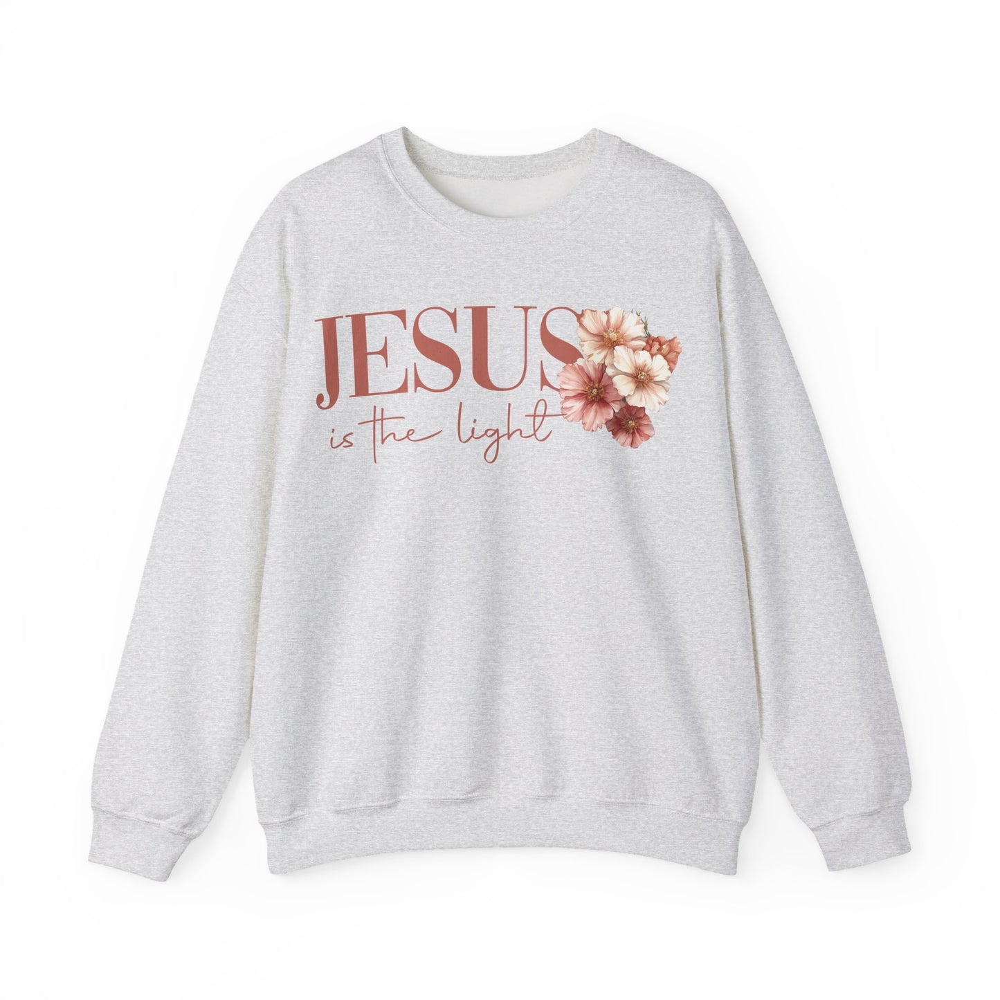 Jesus Is The Light Crewneck Sweatshirt