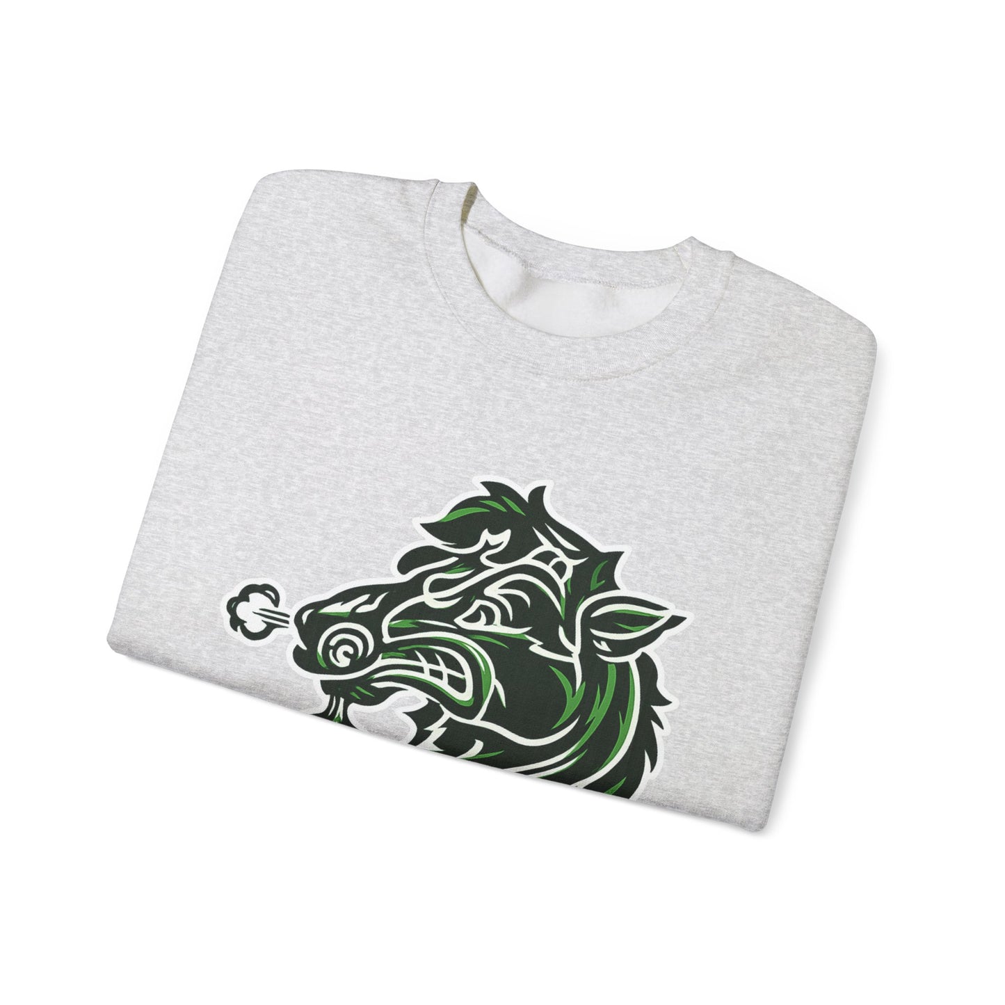 JEB Buckskins Crewneck Sweatshirt – Wild Boar Mascot Graphic