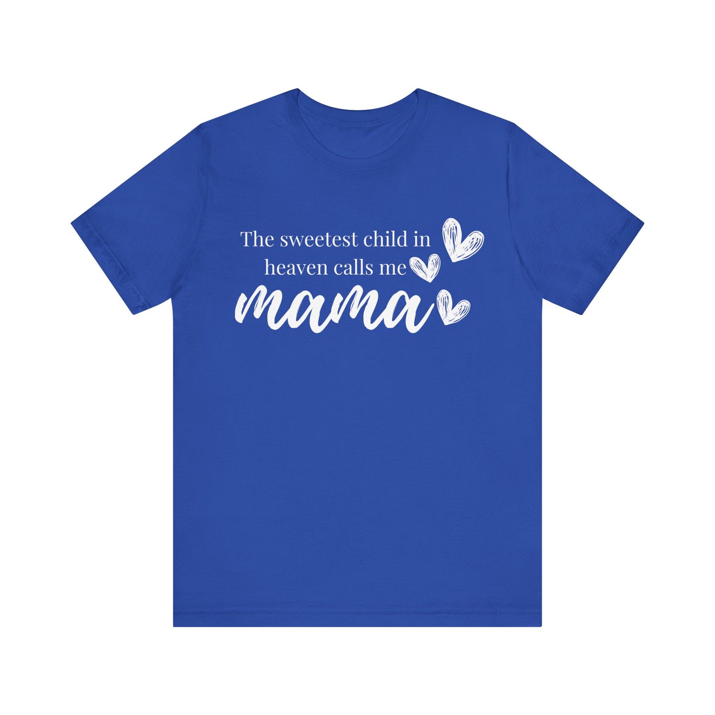 Mama Heart Tee — "mama" Script Mother's Day Pink Shirt