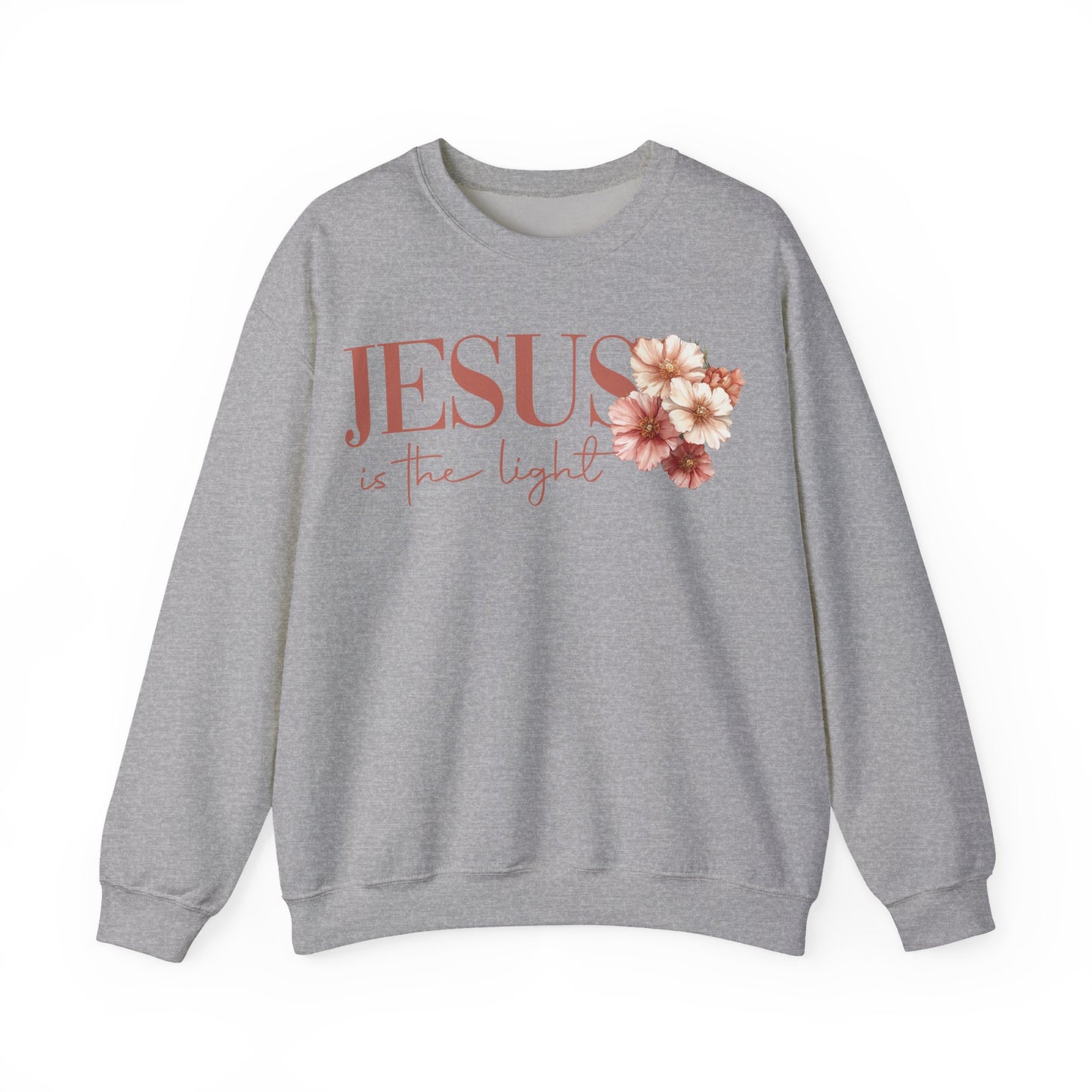 Jesus Is The Light Crewneck Sweatshirt