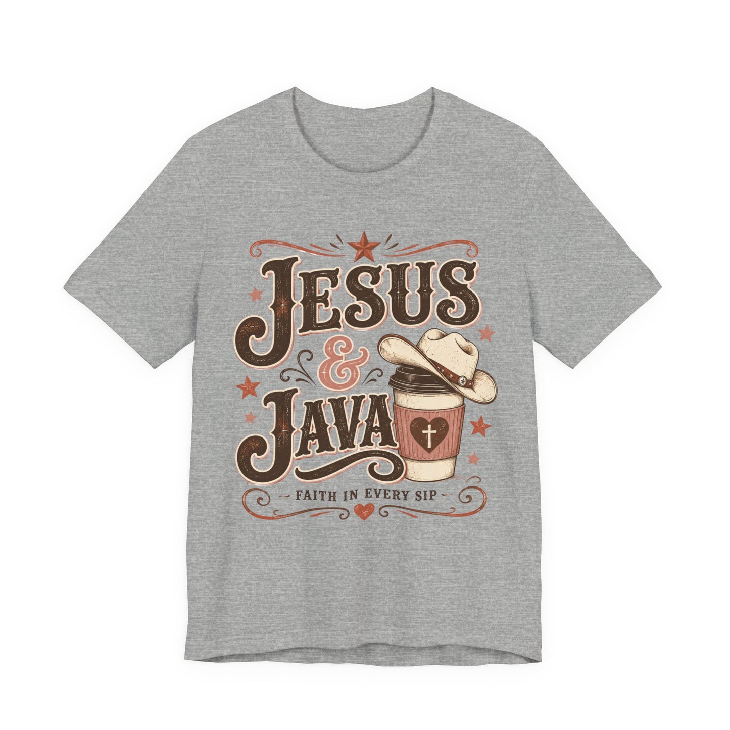 Jesus & Java Tee — Faith In Every Sip Christian Coffee T-Shirt