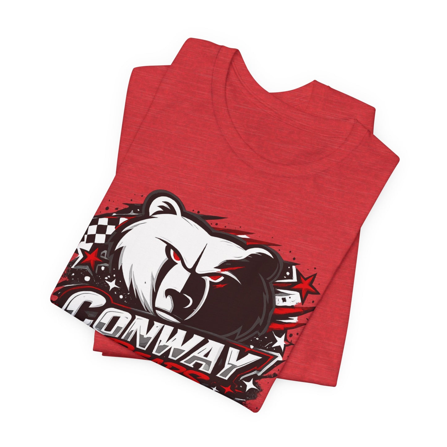 Conway Bears Graphic T-Shirt — Angry Bear Sports Team Tee