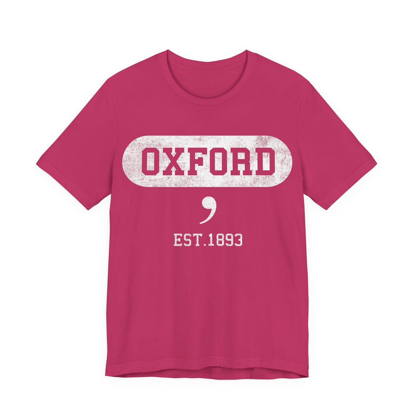 Oxford EST. 1893 Vintage Logo T-Shirt