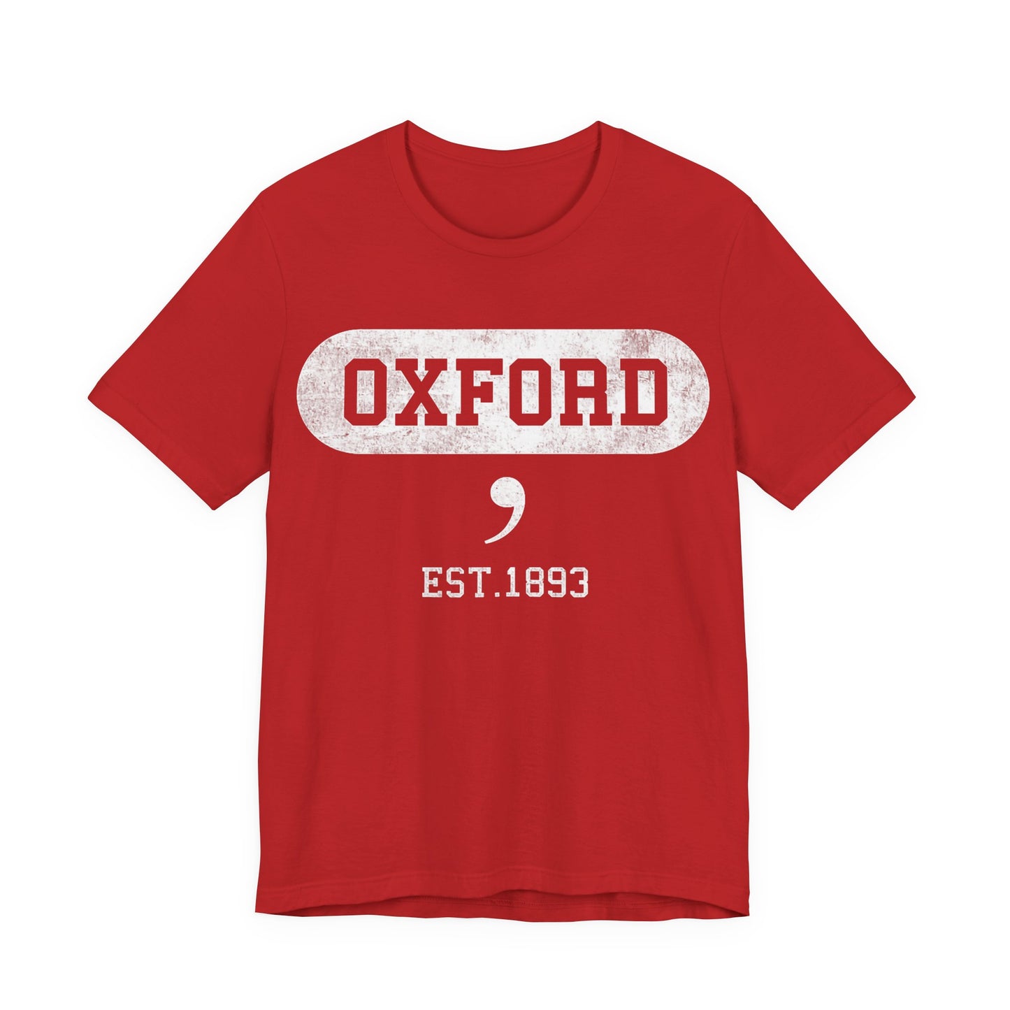 Oxford EST. 1893 Vintage Logo T-Shirt
