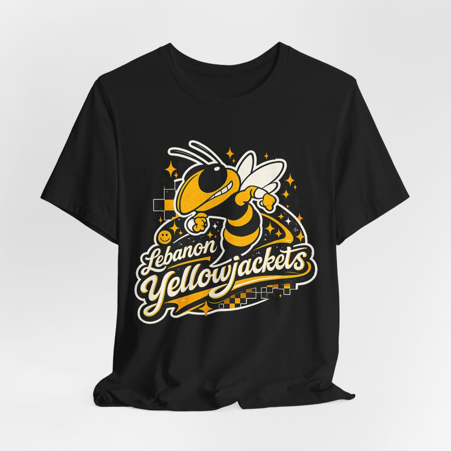 Lebanon Yellowjackets Mascot T-Shirt — Youth & Fan Spirit Tee