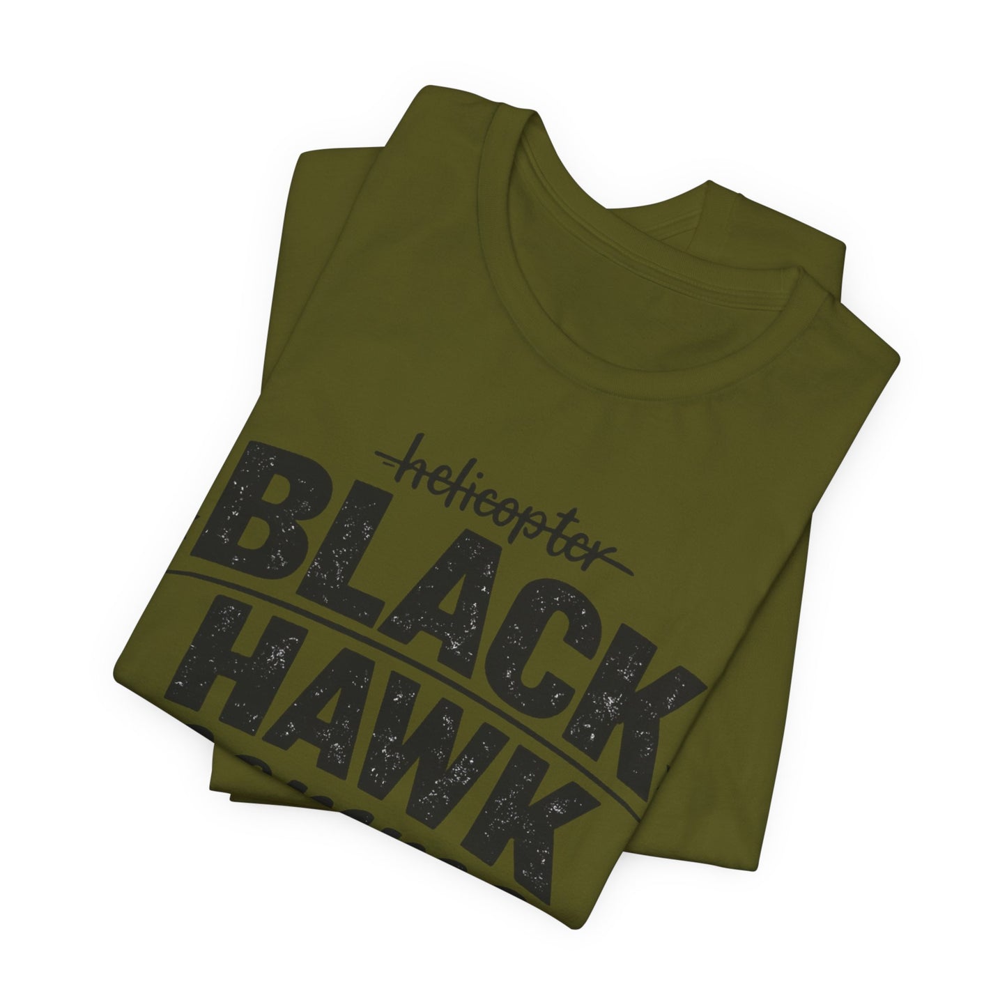 Black Hawk Momma Tee — 'Black Hawk Momma Here' Military Helicopter Mom Shirt