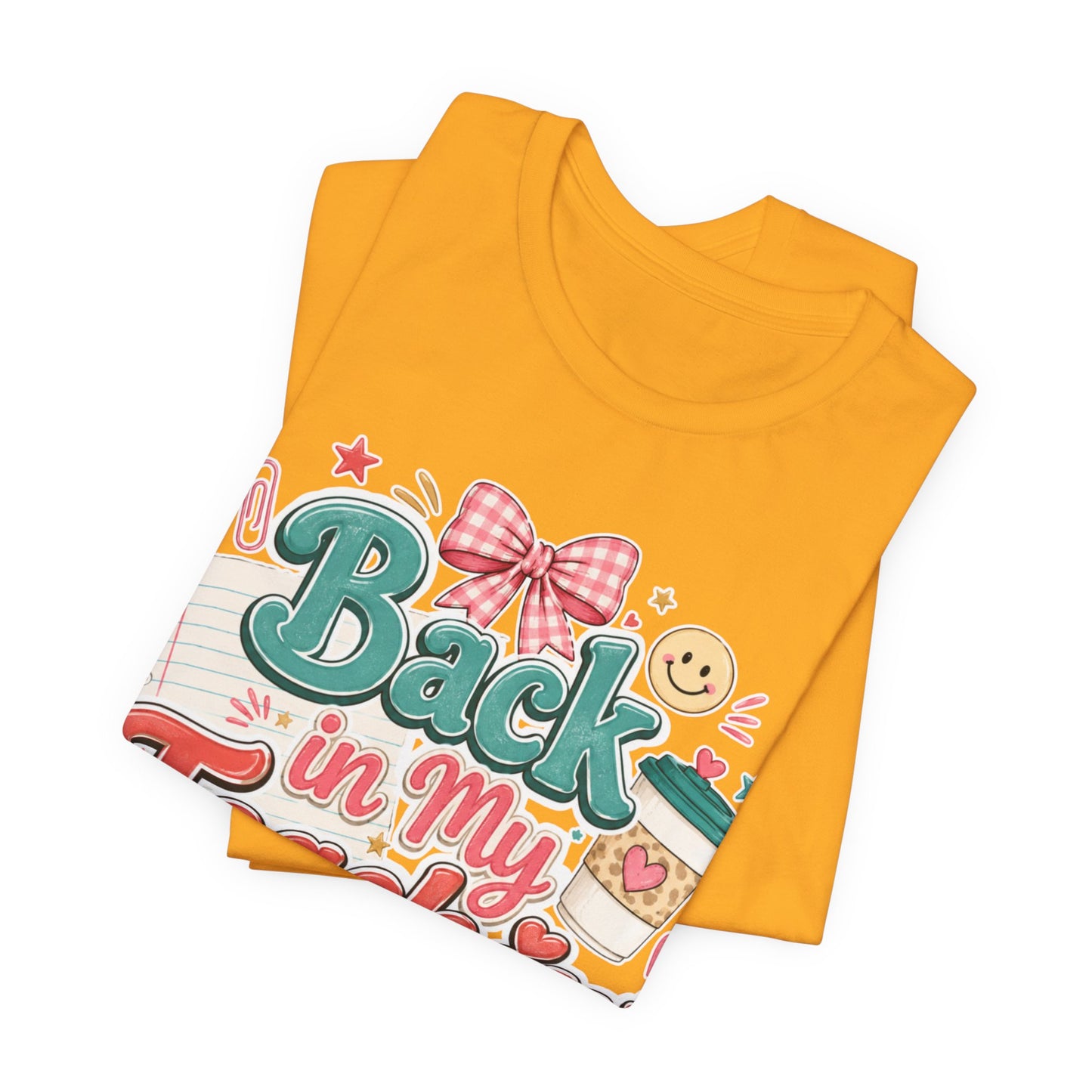 Teacher T-Shirt — "Back in My Teachin' Era" Cute School Graphic Tee