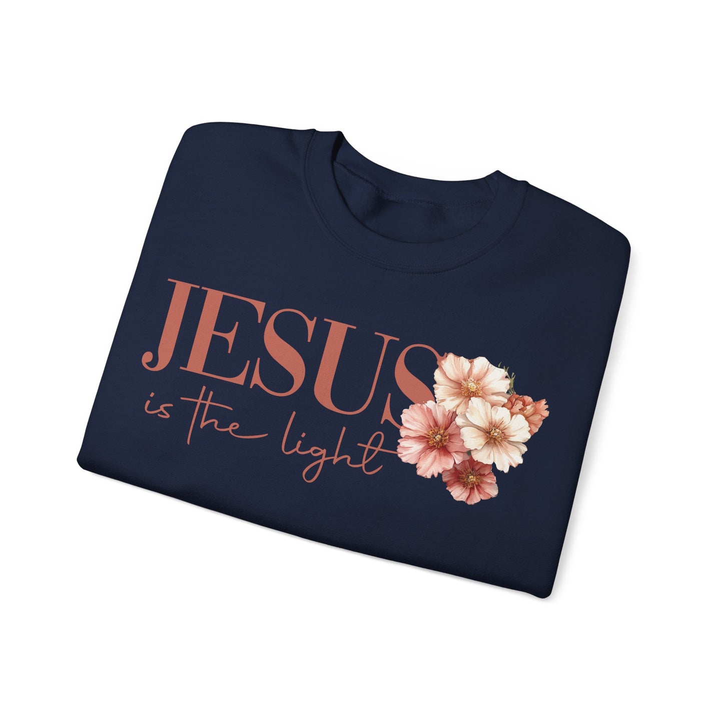 Jesus Is The Light Crewneck Sweatshirt
