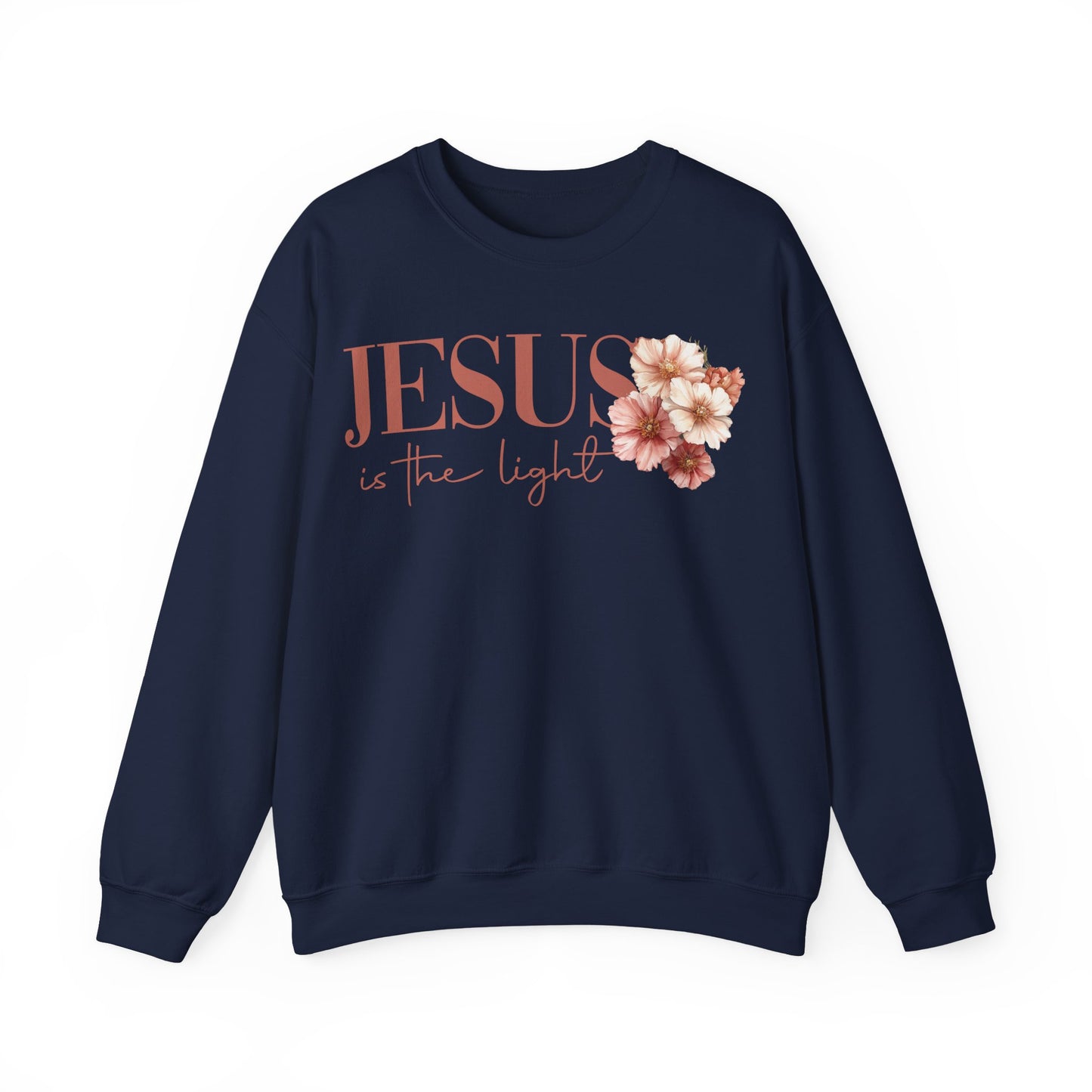Jesus Is The Light Crewneck Sweatshirt
